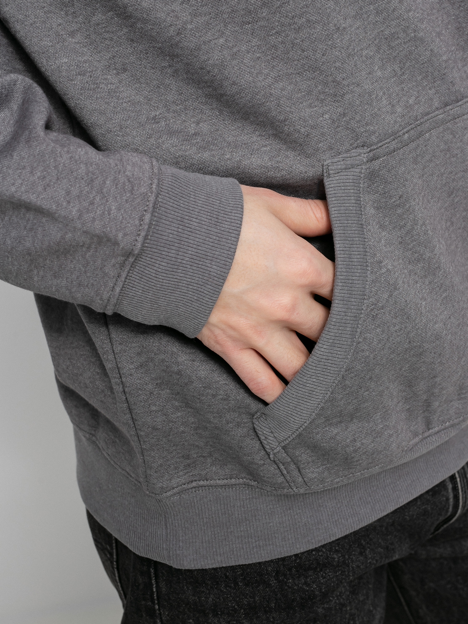 Hanorac cu glugă Columbia CSC Basic Logo II HD (city grey heath)