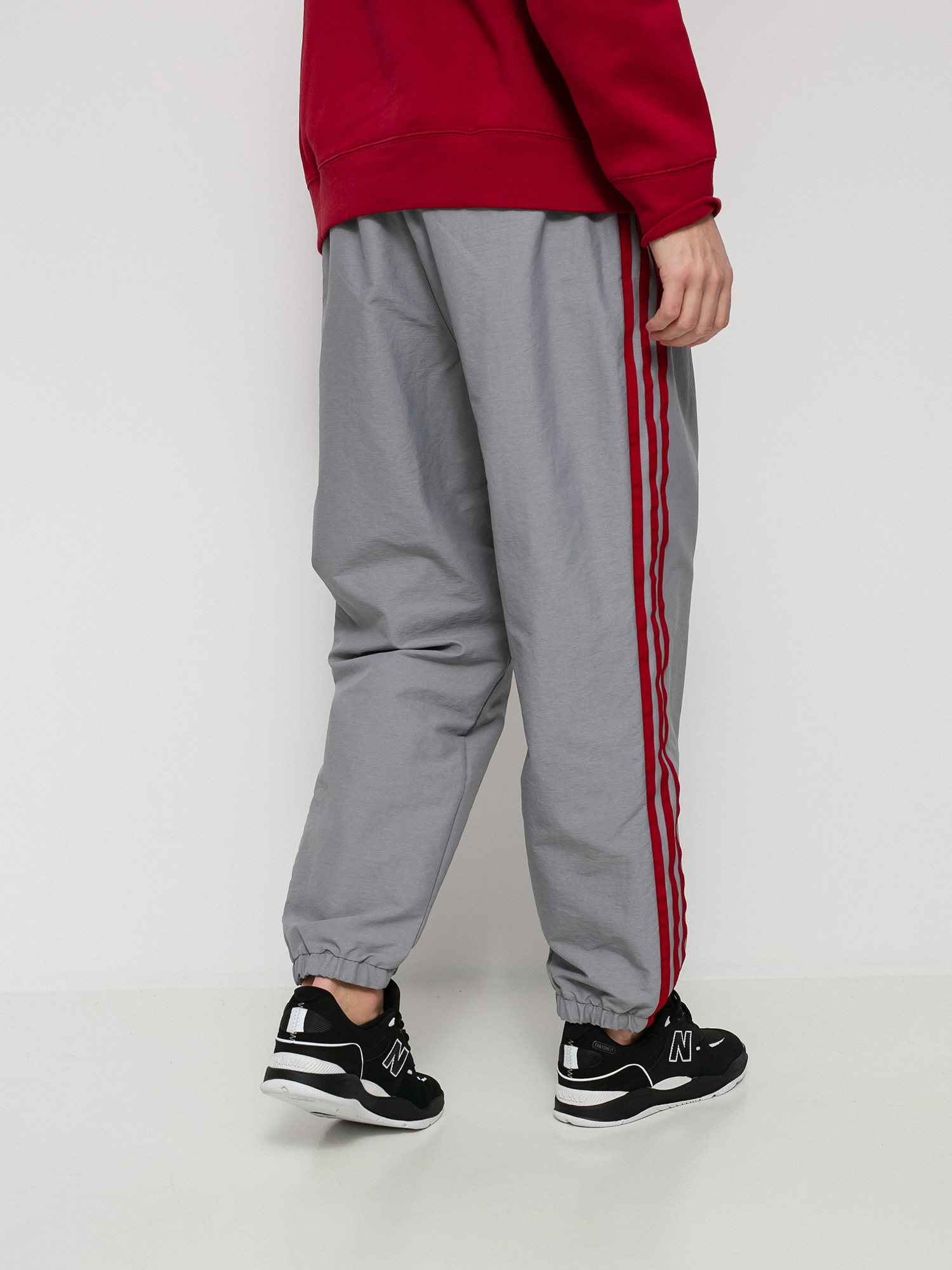 Pantaloni adidas Sst Track (grey/white/tmvire)