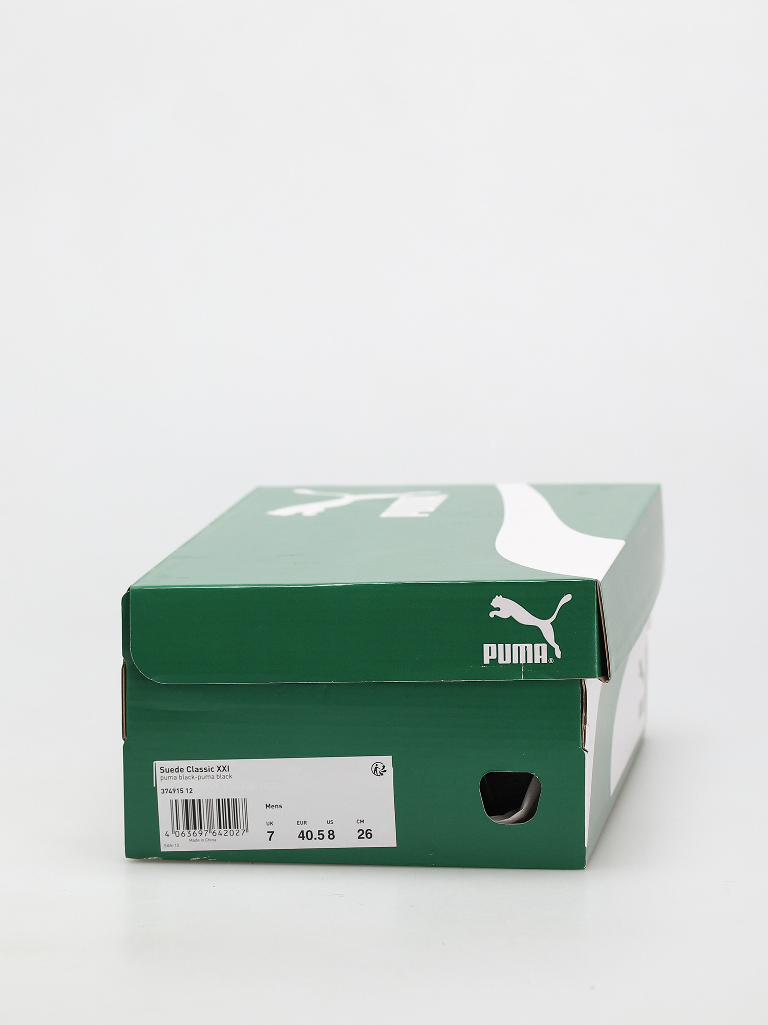 Pantofi Puma Suede Classic XXI (puma black/puma black)