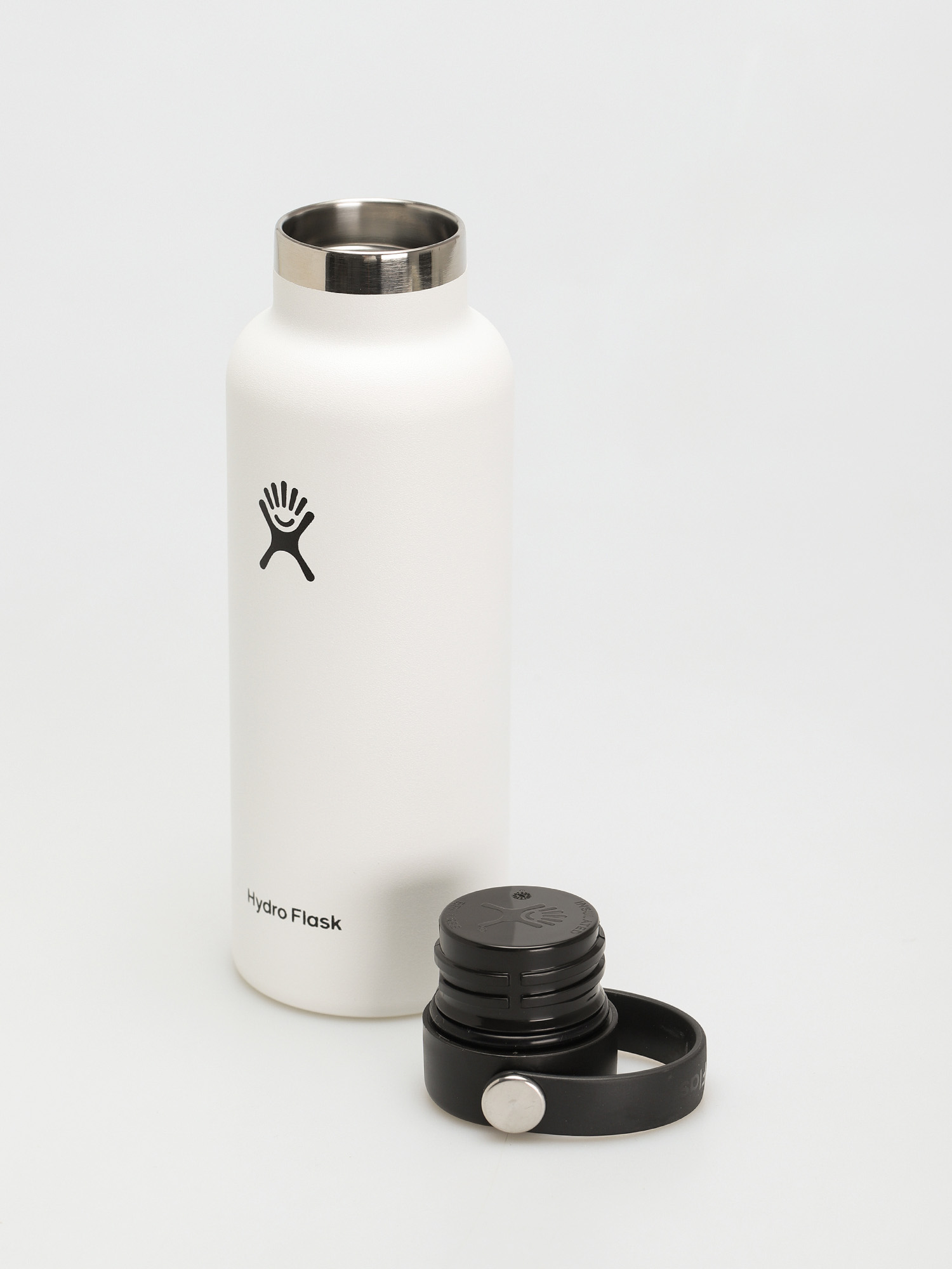 Sticla Hydro Flask Standard Mouth Flex Cap 532 Ml (white)