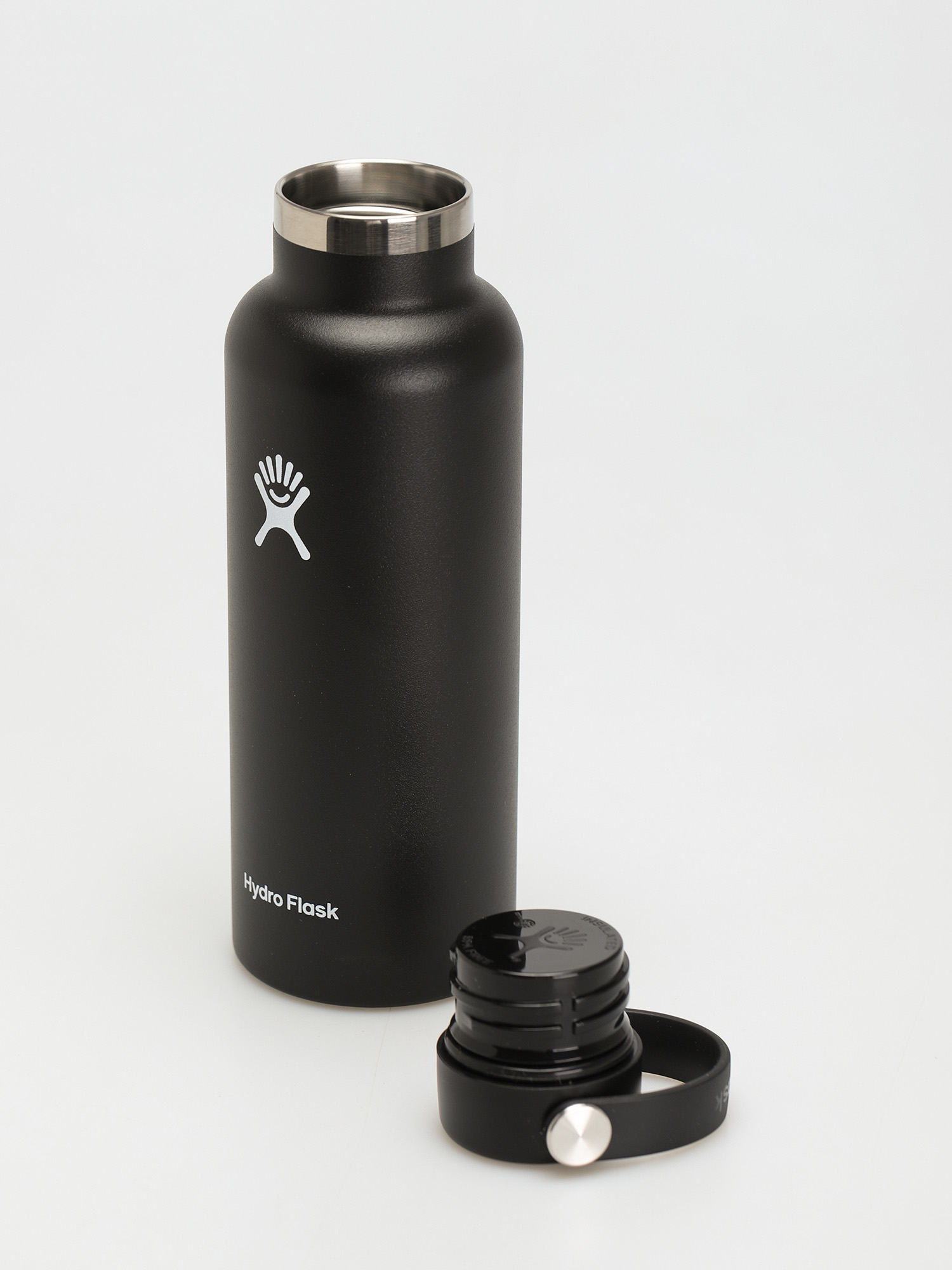Sticla Hydro Flask Standard Mouth Flex Cap 532 Ml (black)
