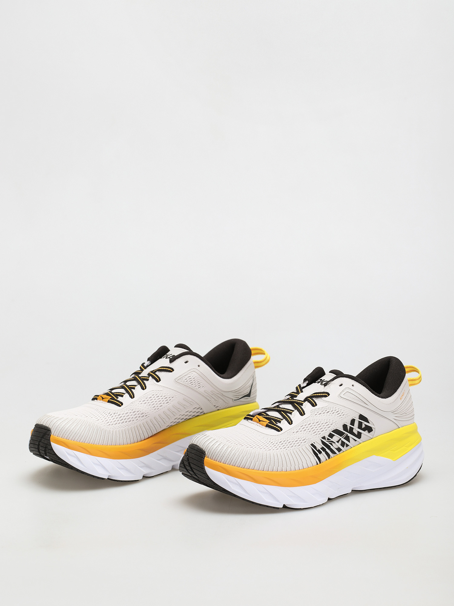Pantofi Hoka One One Bondi 7 (nimbus cloud/radiant yellow)