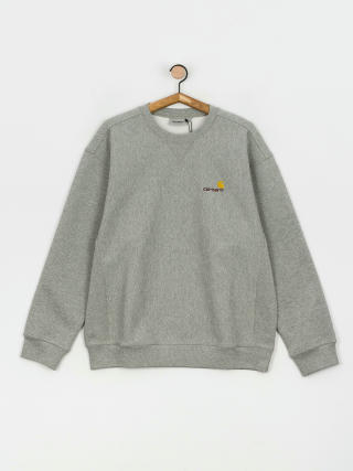 Hanorac Carhartt WIP American Script (grey heather)