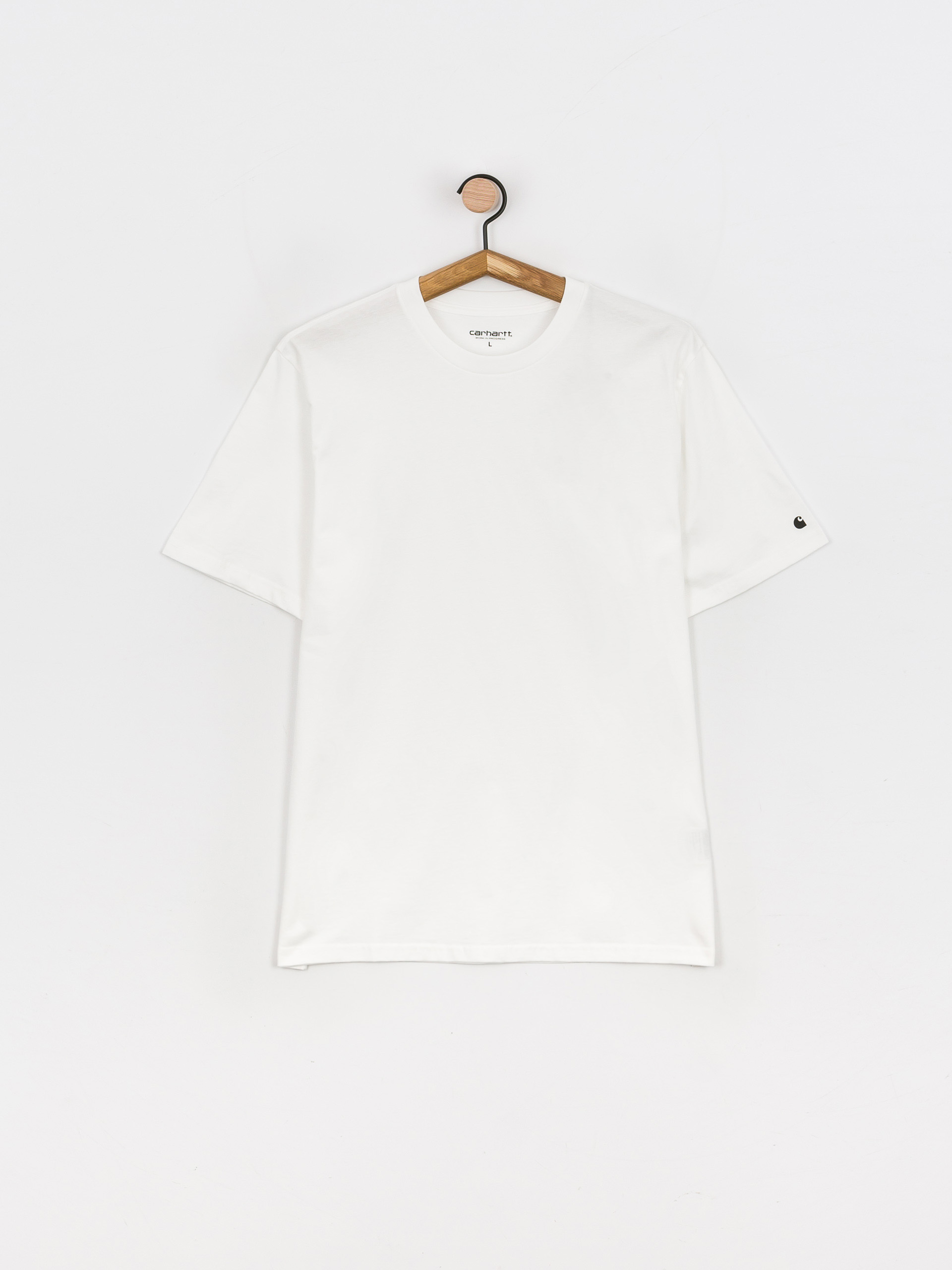 Tricou Carhartt WIP Base (white/black)