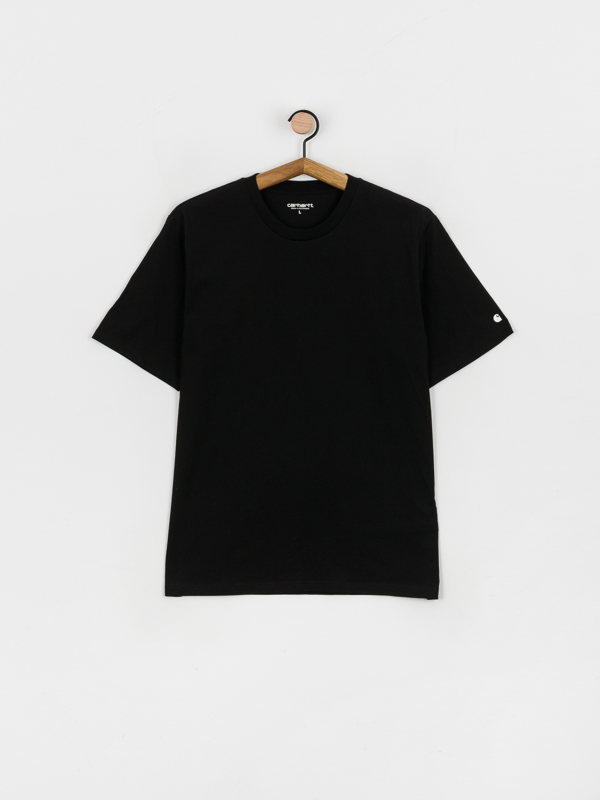 Tricou Carhartt WIP Base (black/white)