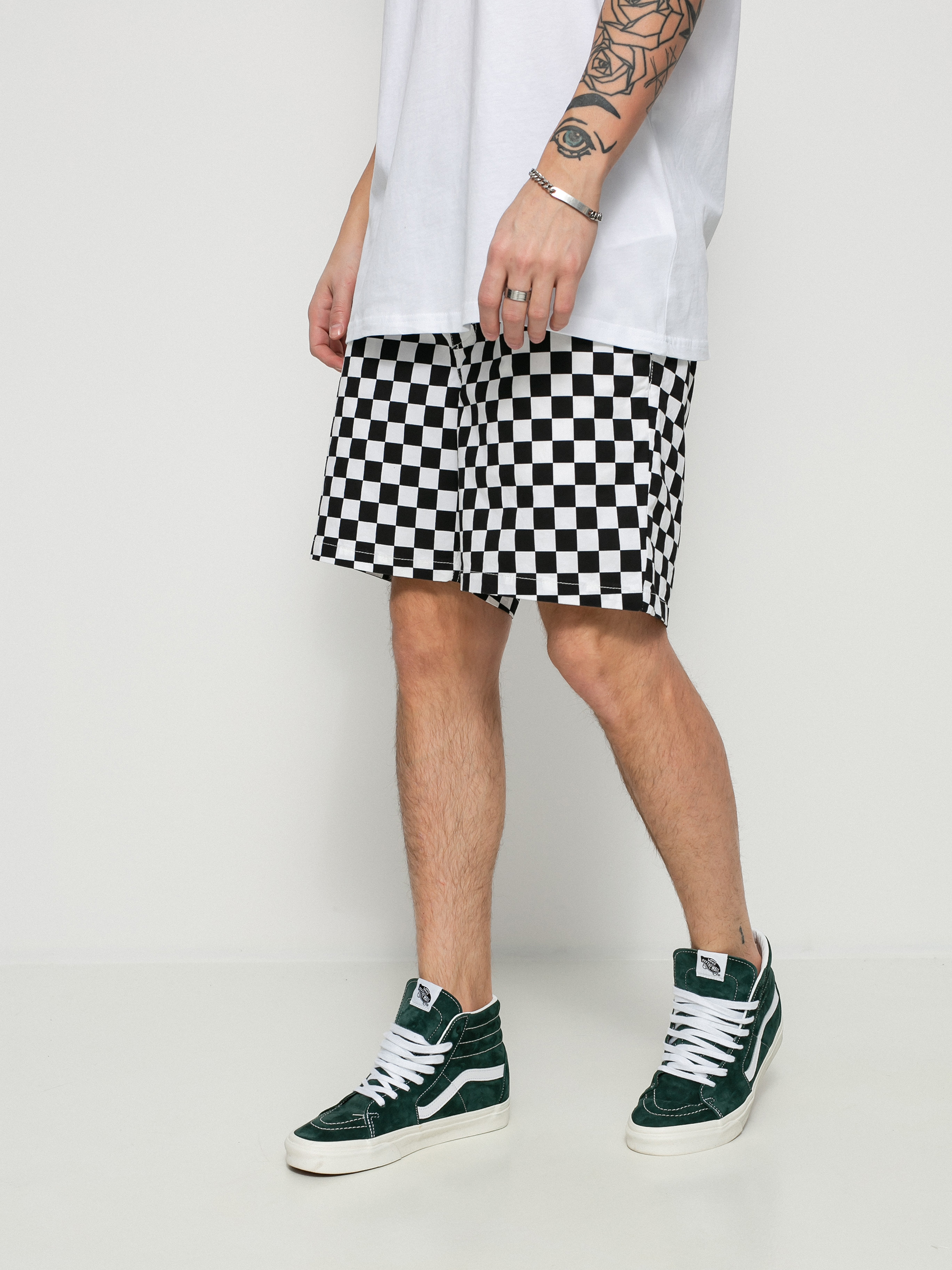 Șort Vans Range Relaxed Elastic (checkerboard)