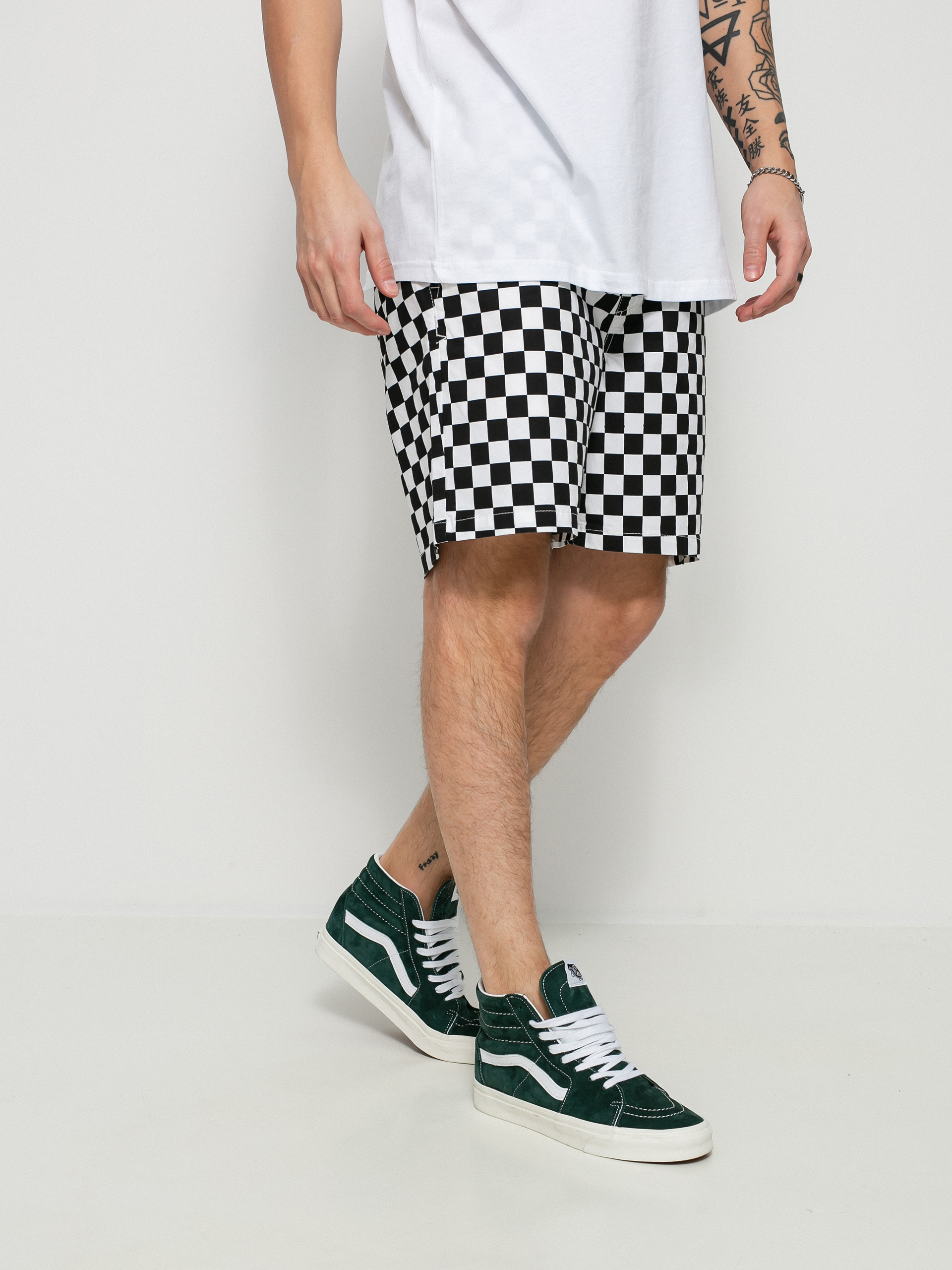 Șort Vans Range Relaxed Elastic (checkerboard)