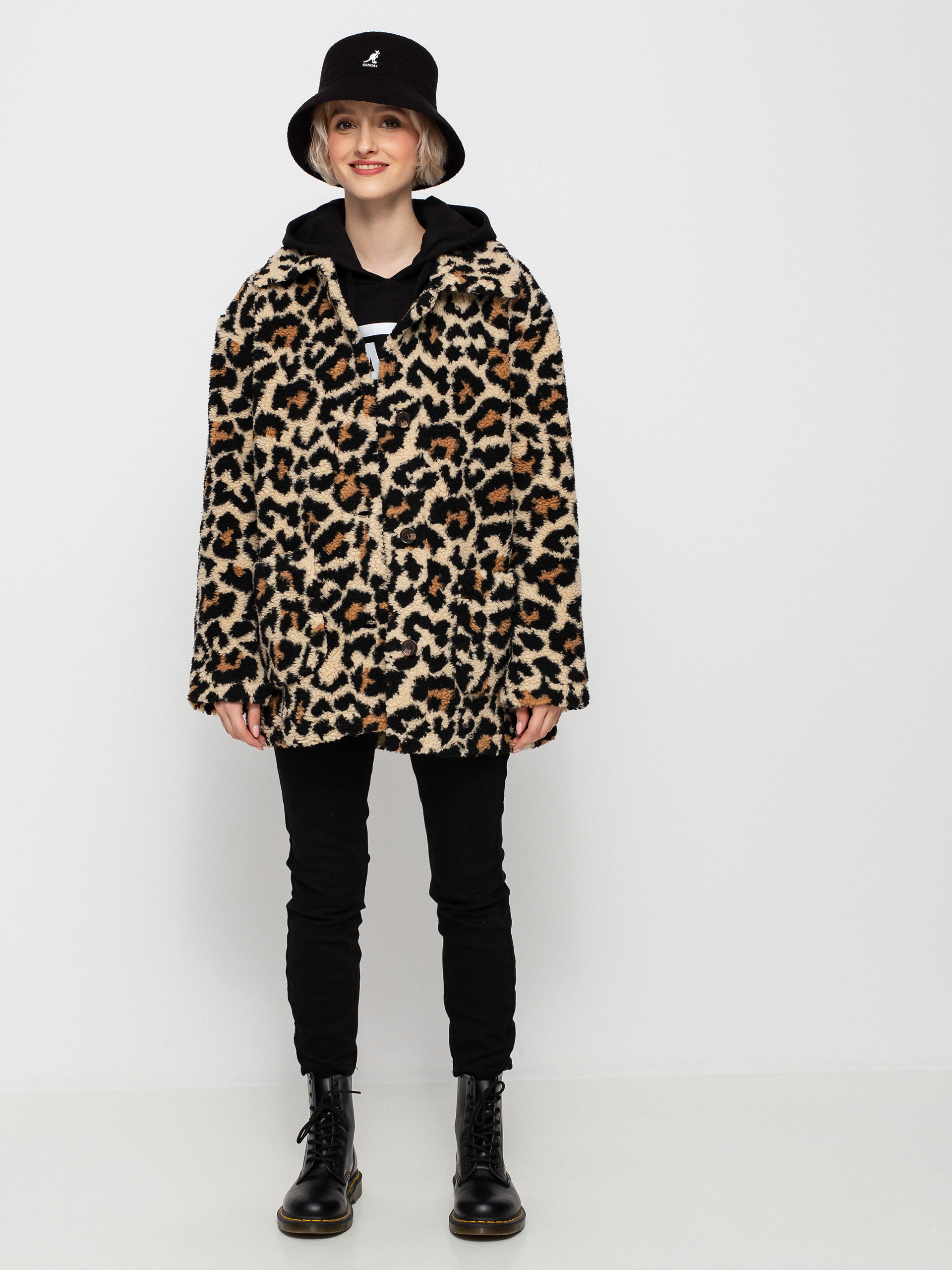 Geacă Brixton Bern Coat Wmn (leopard)