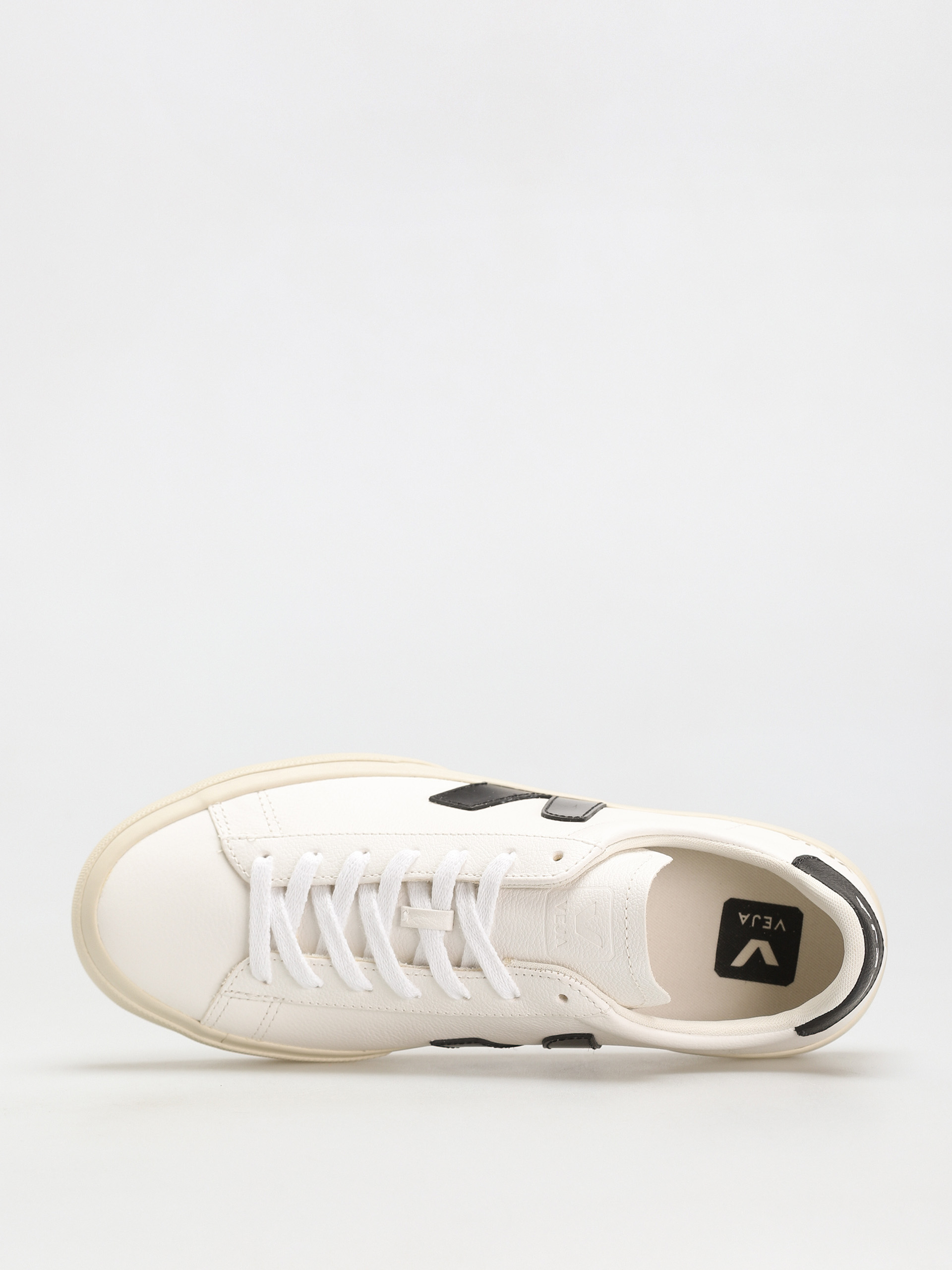 Pantofi Veja Campo - alb (extra white black)