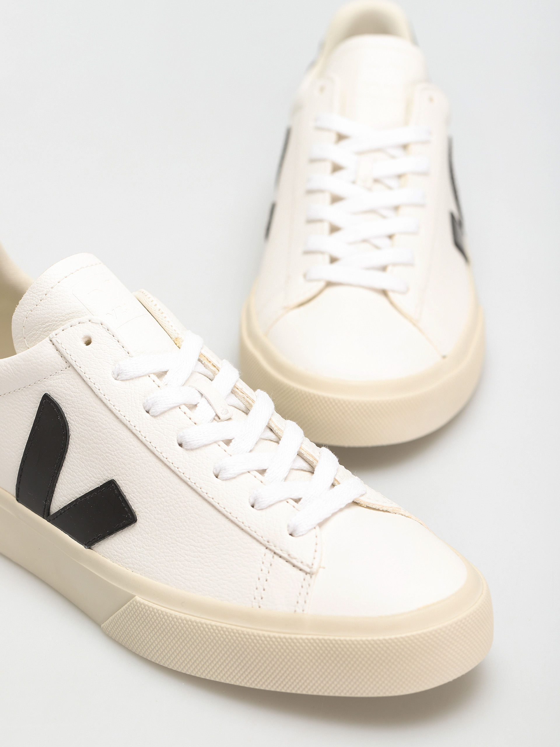 Pantofi Veja Campo (extra white black)