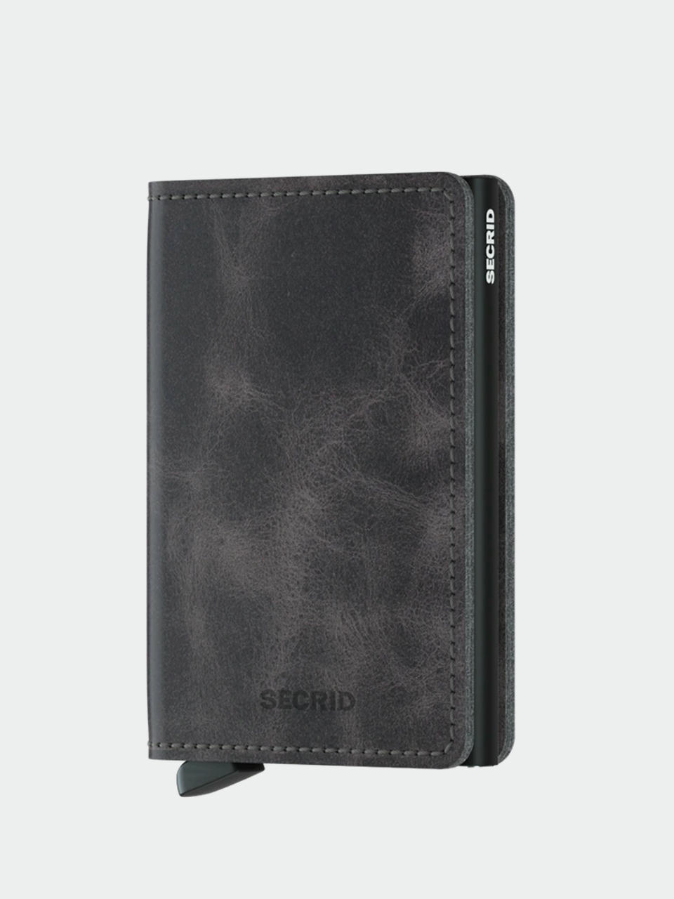 Portofel Secrid Slimwallet (vintage grey/black)