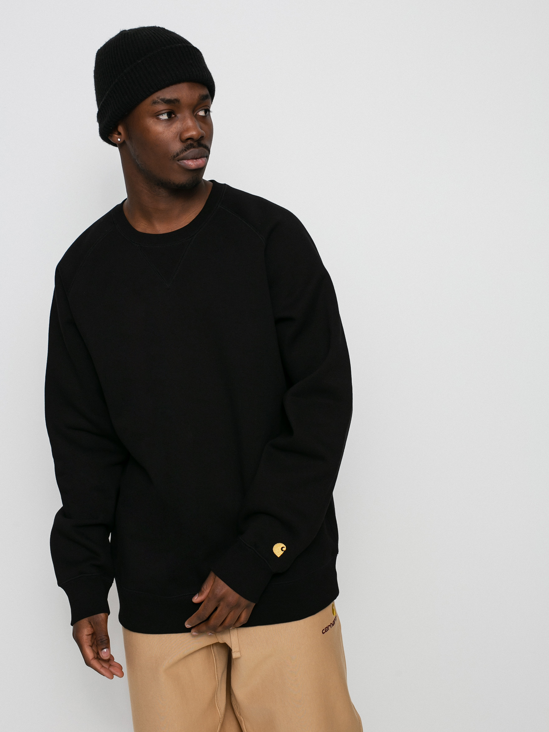 Hanorac Carhartt WIP Chase (black/gold)