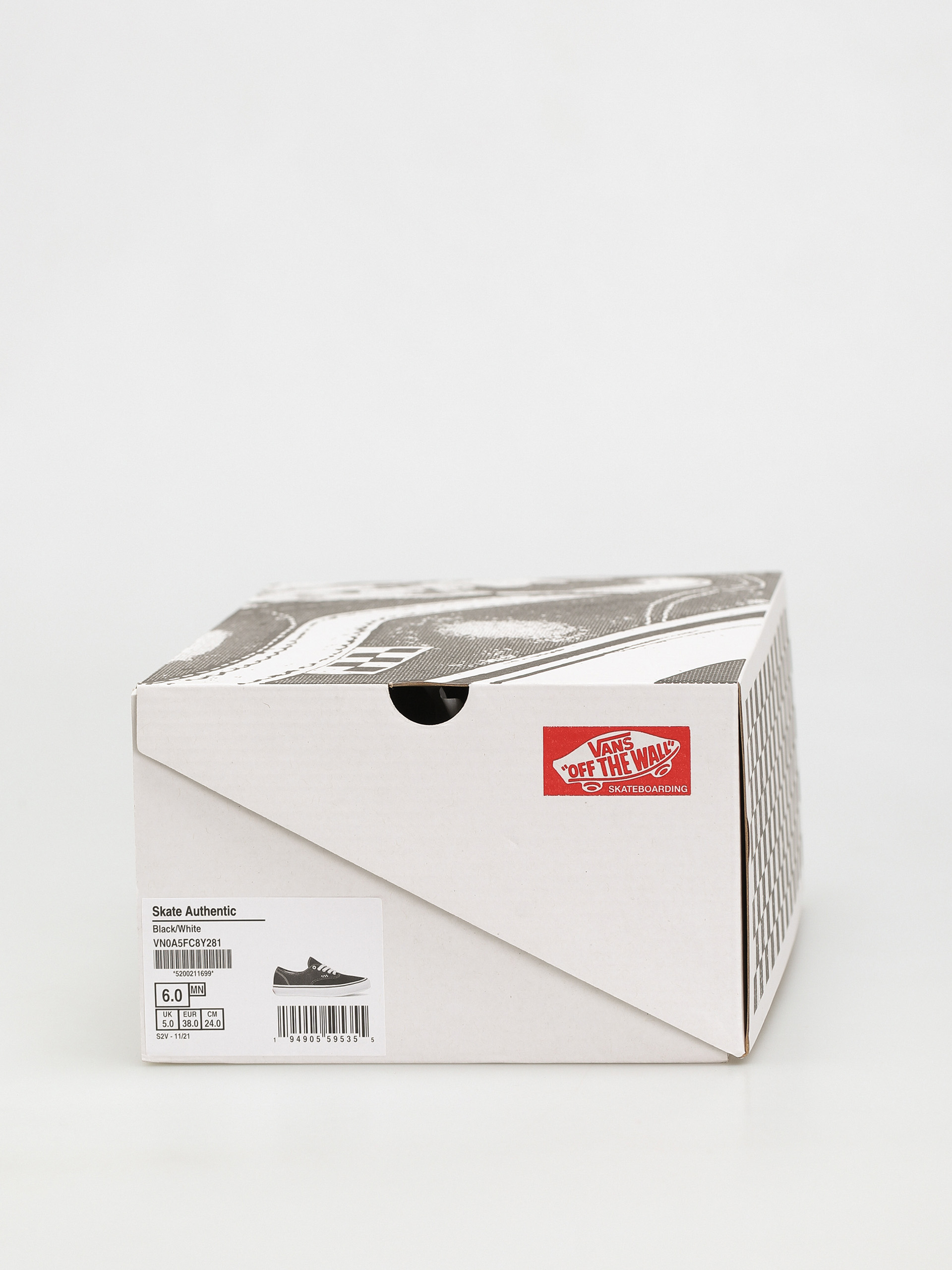 Pantofi Vans Skate Authentic (black/white)