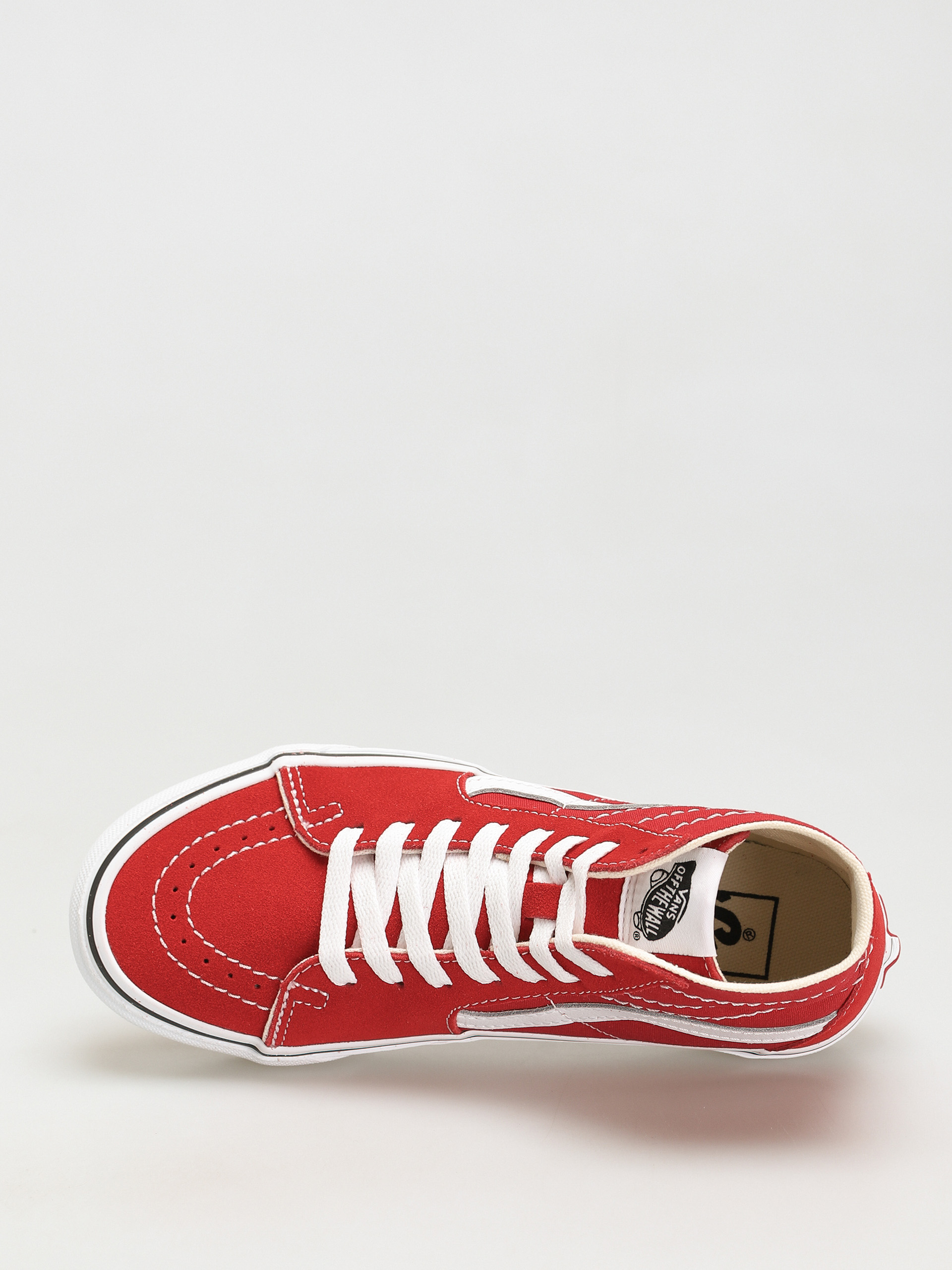 Pantofi Vans Sk8 Hi Tapered (racing red/true white)