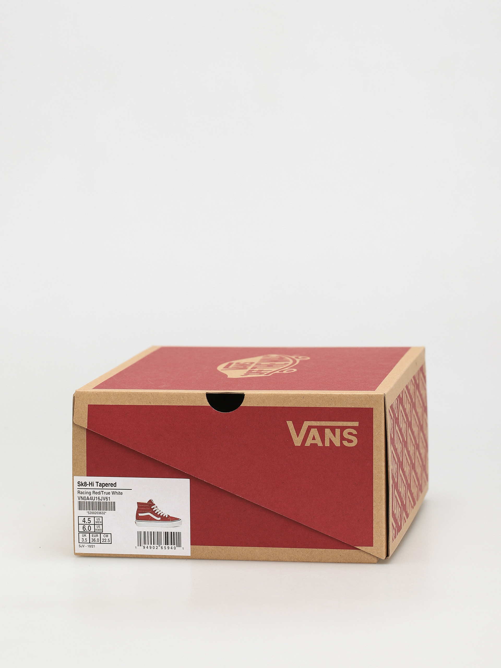 Pantofi Vans Sk8 Hi Tapered (racing red/true white)