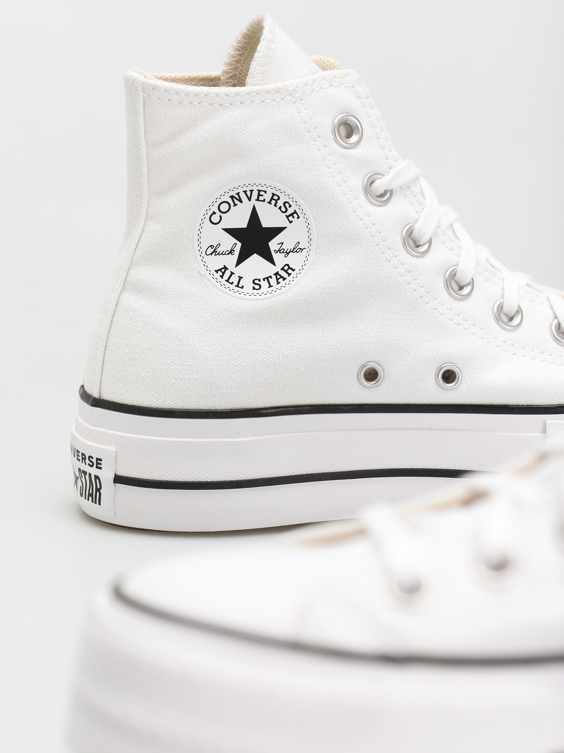 Pantofi Converse Chuck Taylor All Star Lift Hi Wmn (white/black/white)