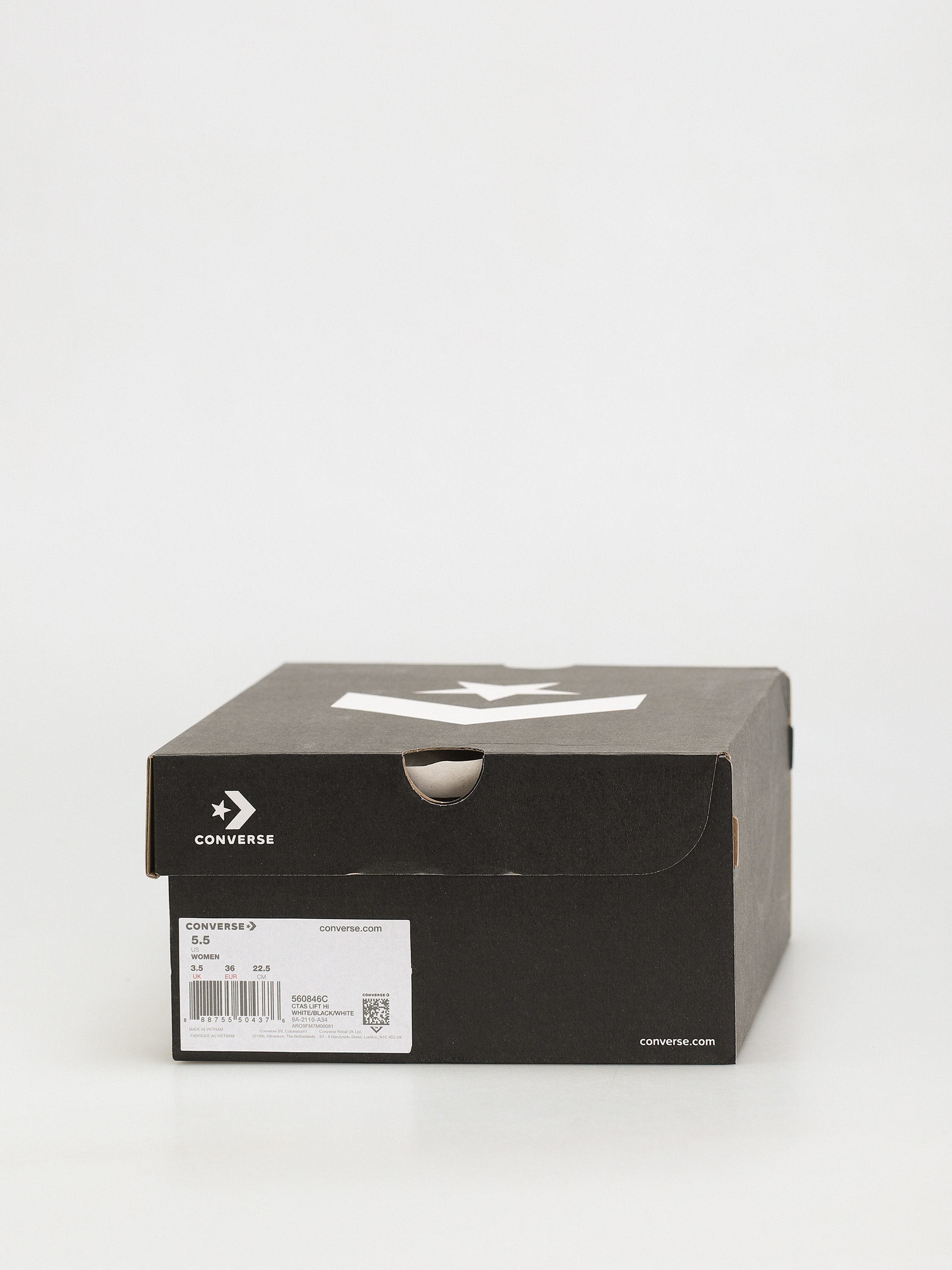 Pantofi Converse Chuck Taylor All Star Lift Hi Wmn (white/black/white)