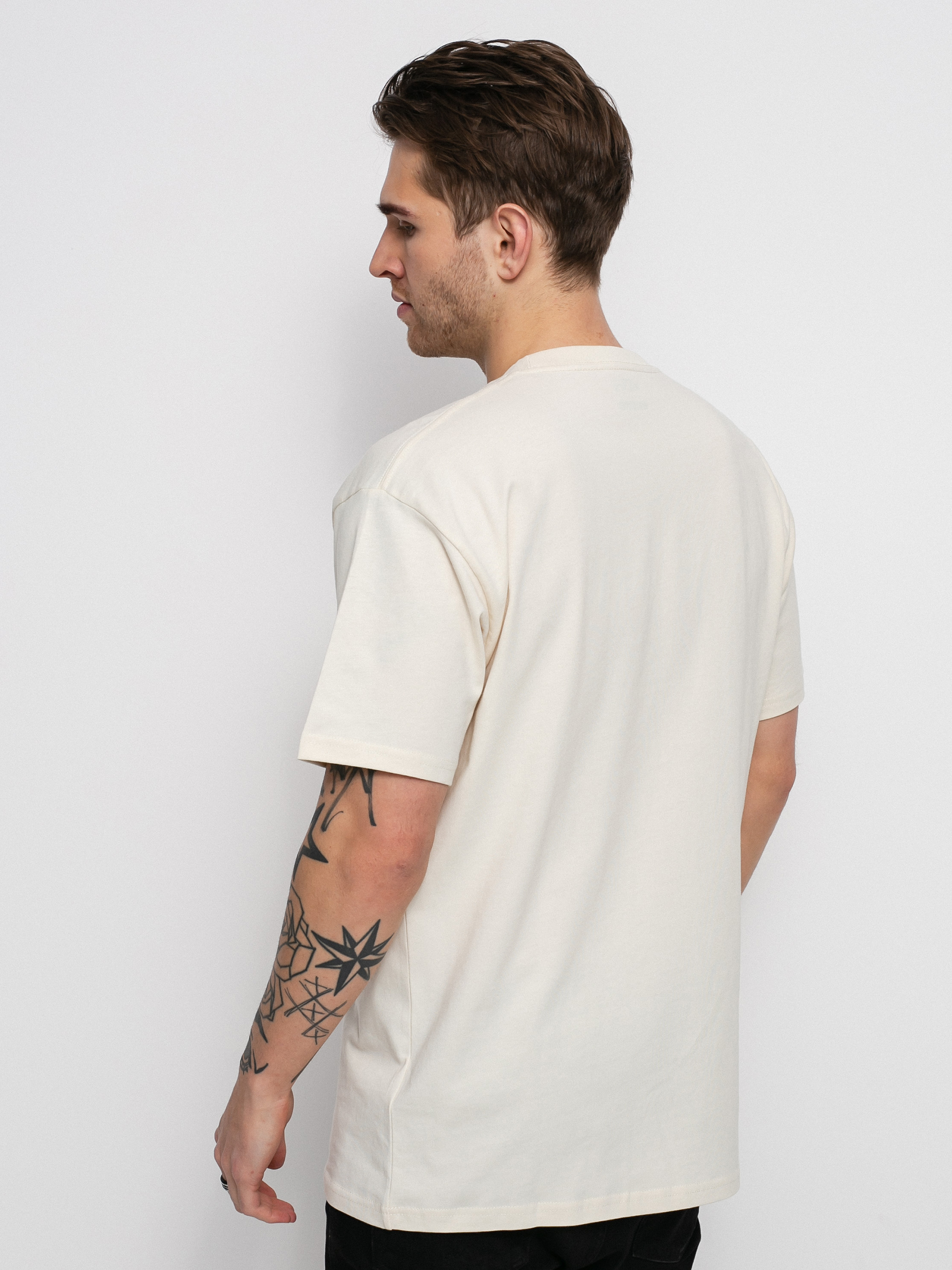 Tricou Vans Woven Patch Pocket (antique white)