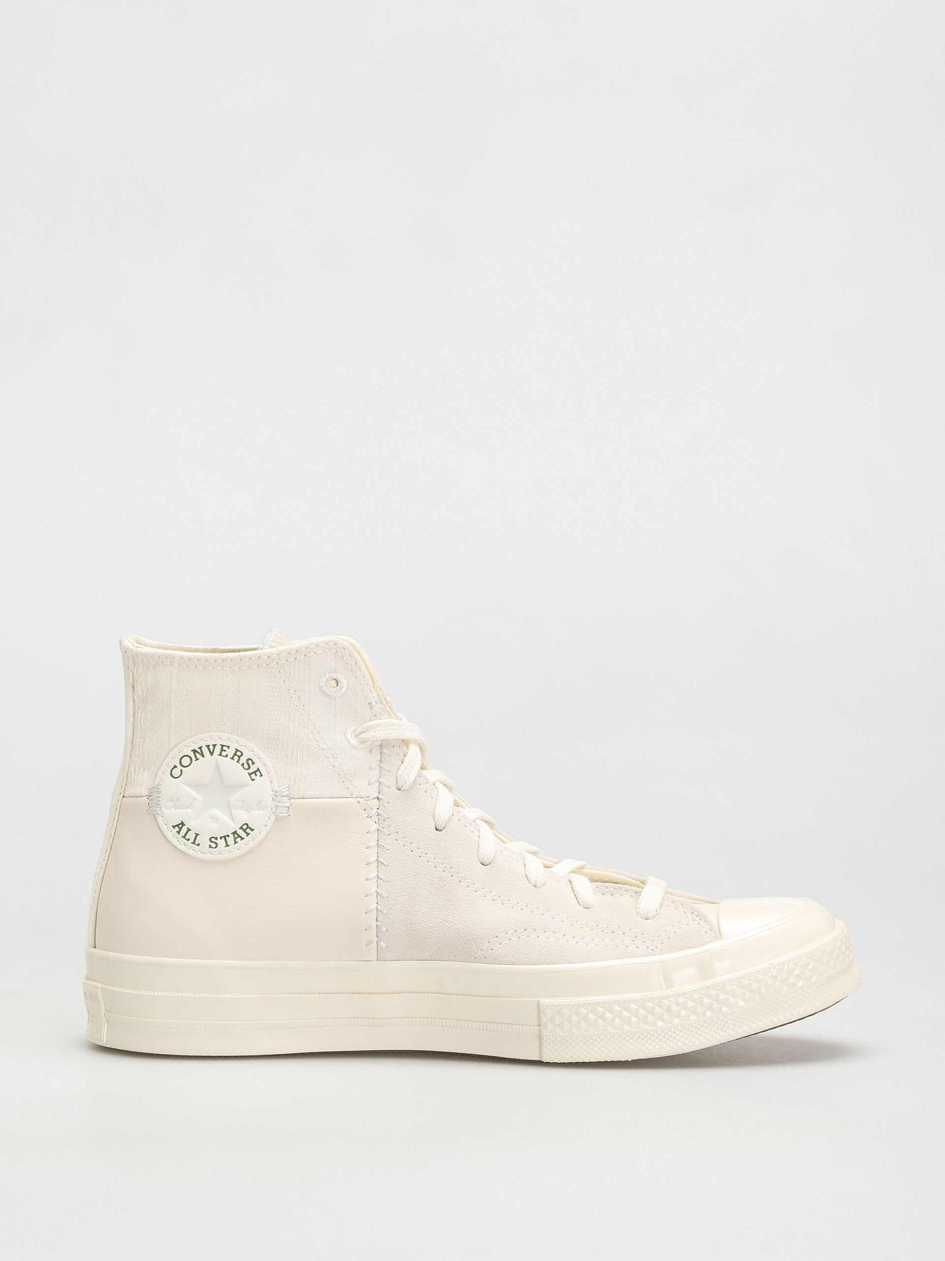 Teniși Converse Chuck 70 Split Hi (egret/light silver/egret)
