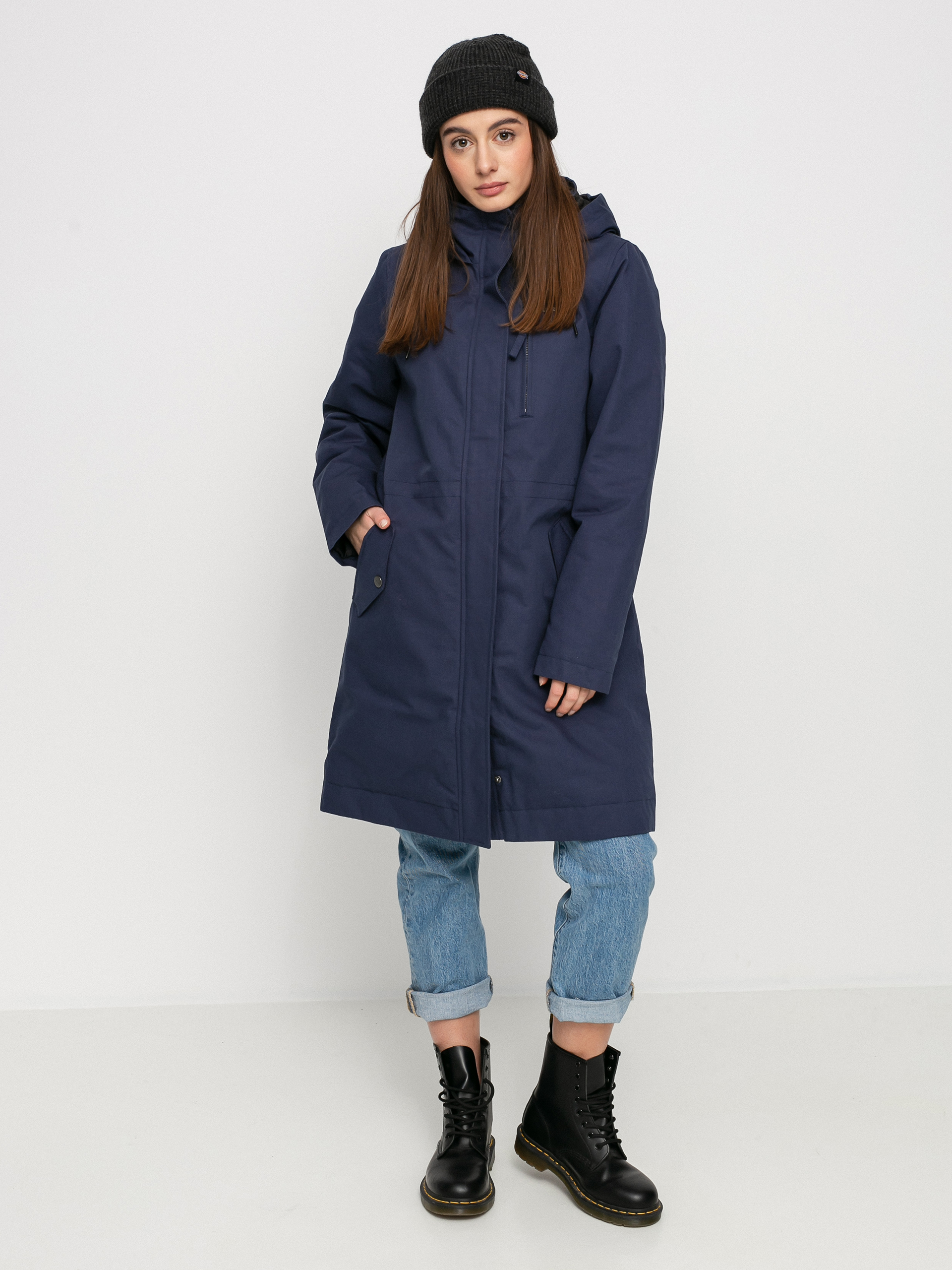 Geacă RVCA Green Valley Parka Wmn (moody blue)