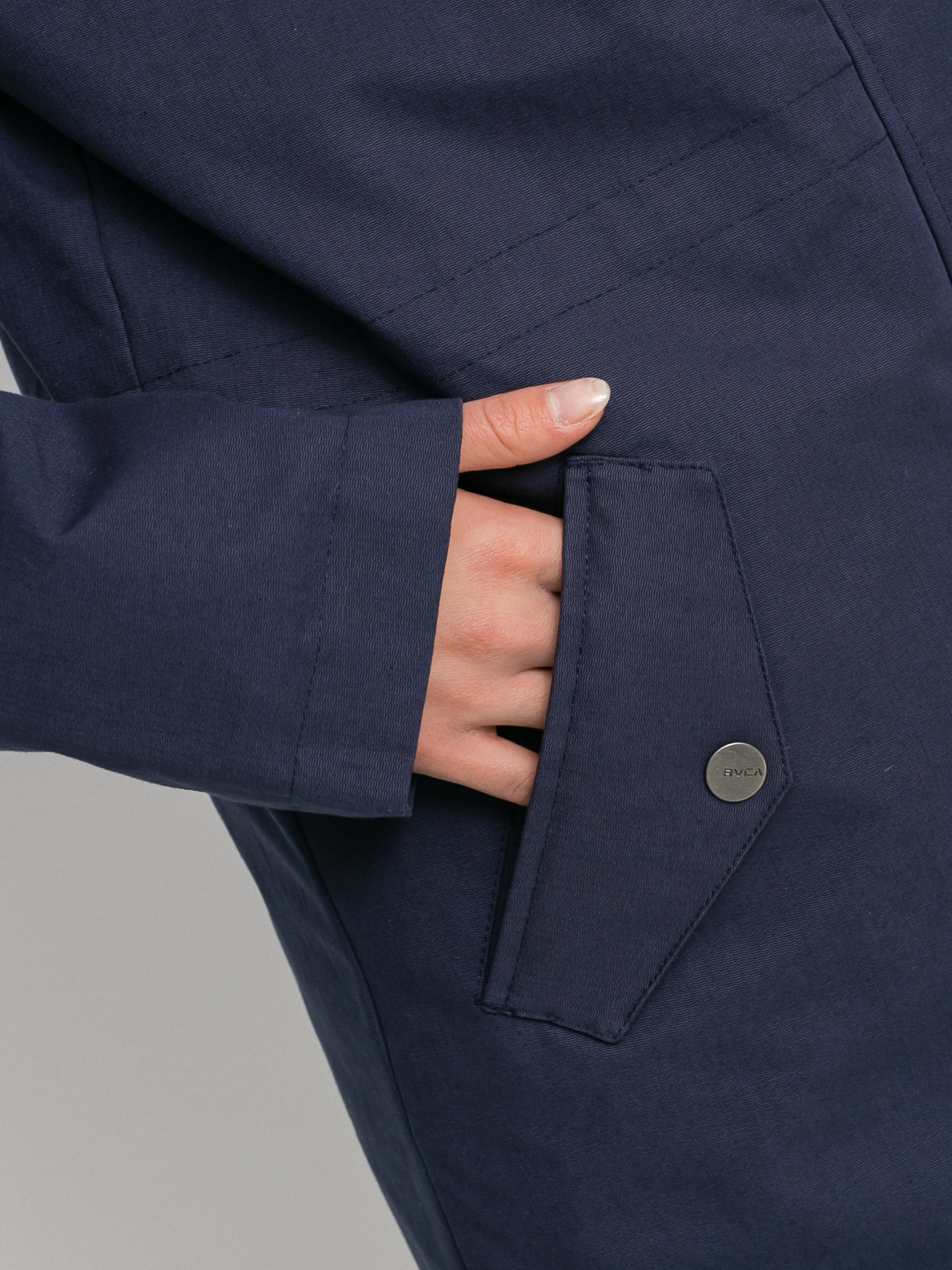 Geacă RVCA Green Valley Parka Wmn (moody blue)