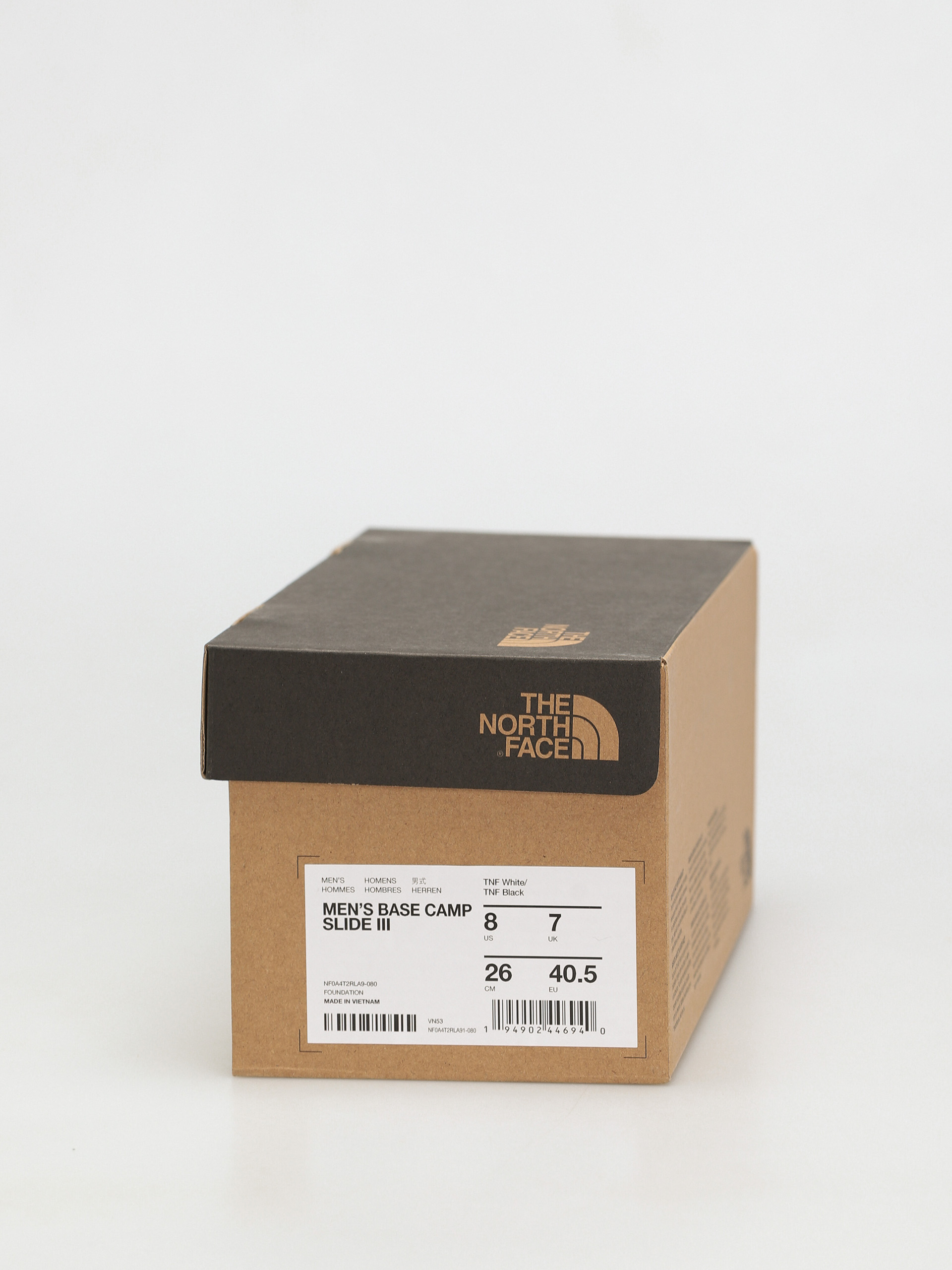 Klapki The North Face Base Camp Slide III (tnf white/tnf black)