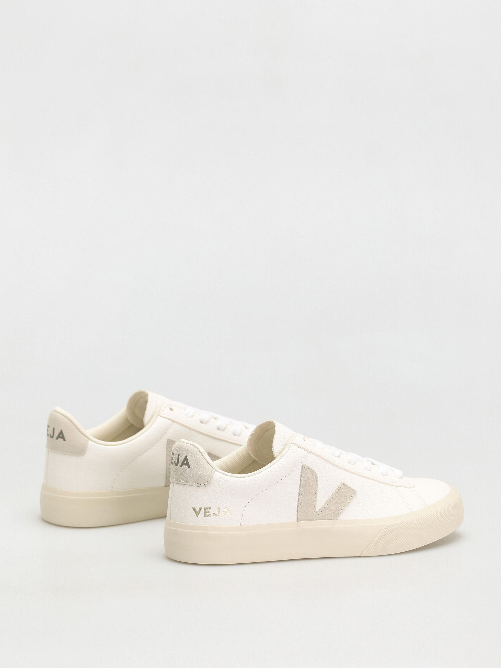 Pantofi Veja Campo Wmn (extra white natural suede)