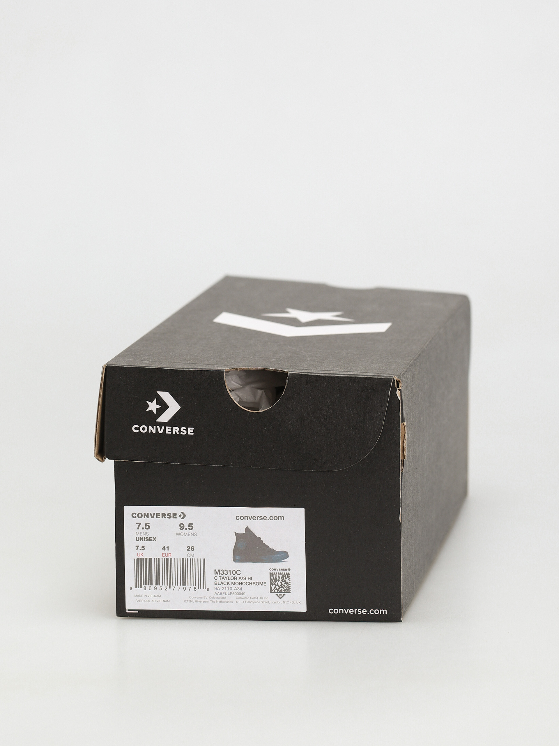 Teniși Converse Chuck Taylor All Star Hi (blk monochro)