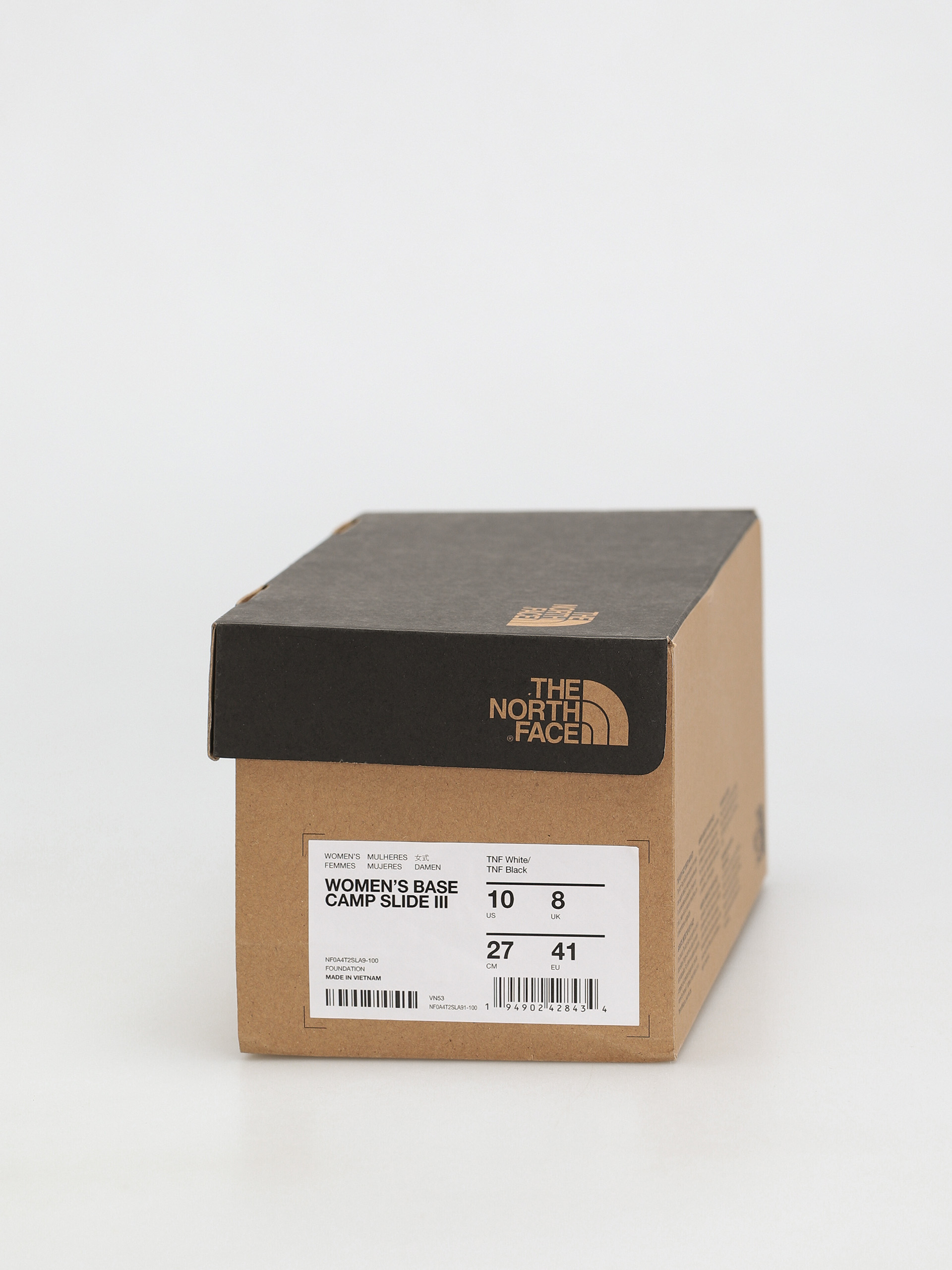 Șlapi The North Face Base Camp Slide III Wmn (tnf white/tnf black)