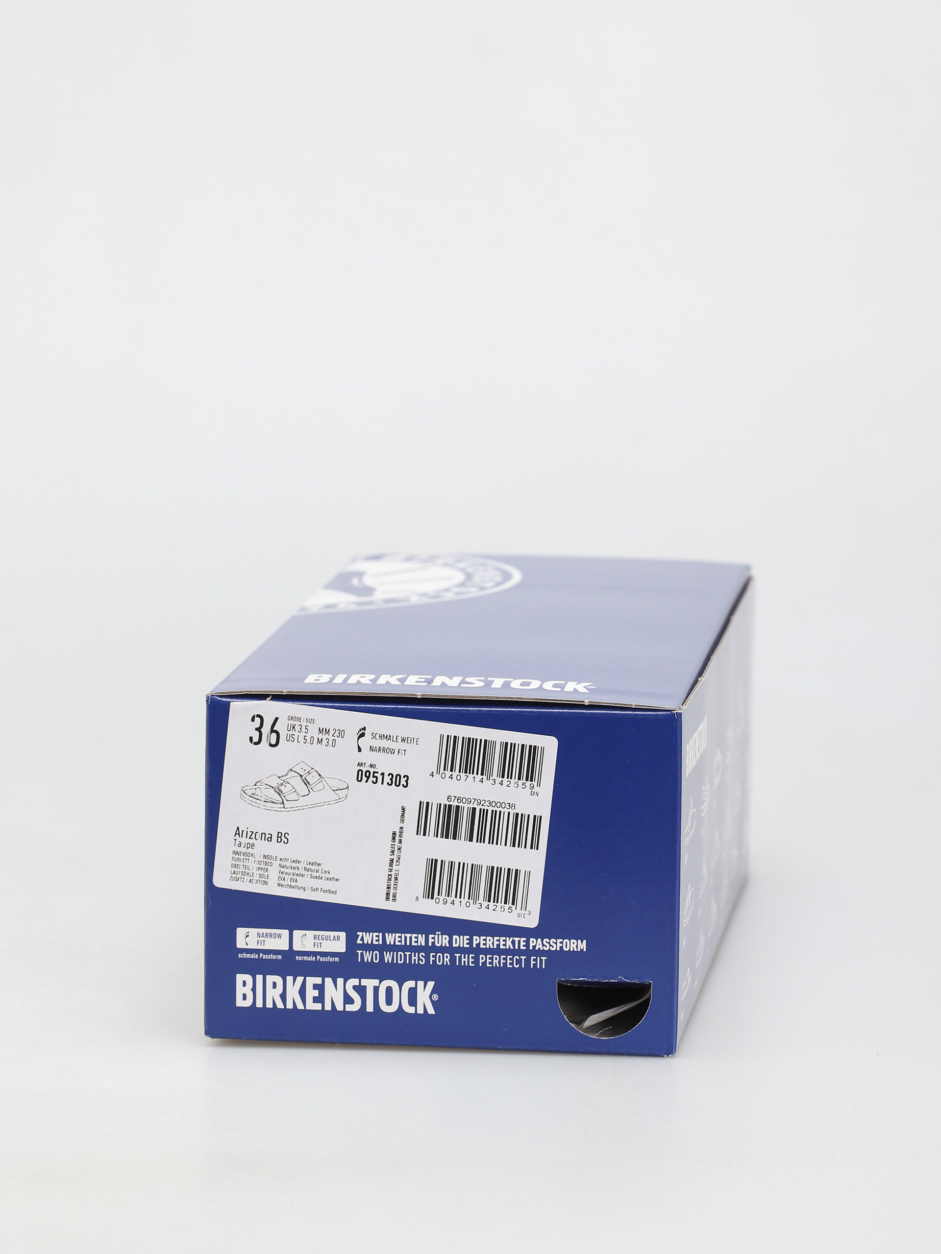 Șlapi Birkenstock Arizona Sfb Narrow Wmn (taupe suede leather)