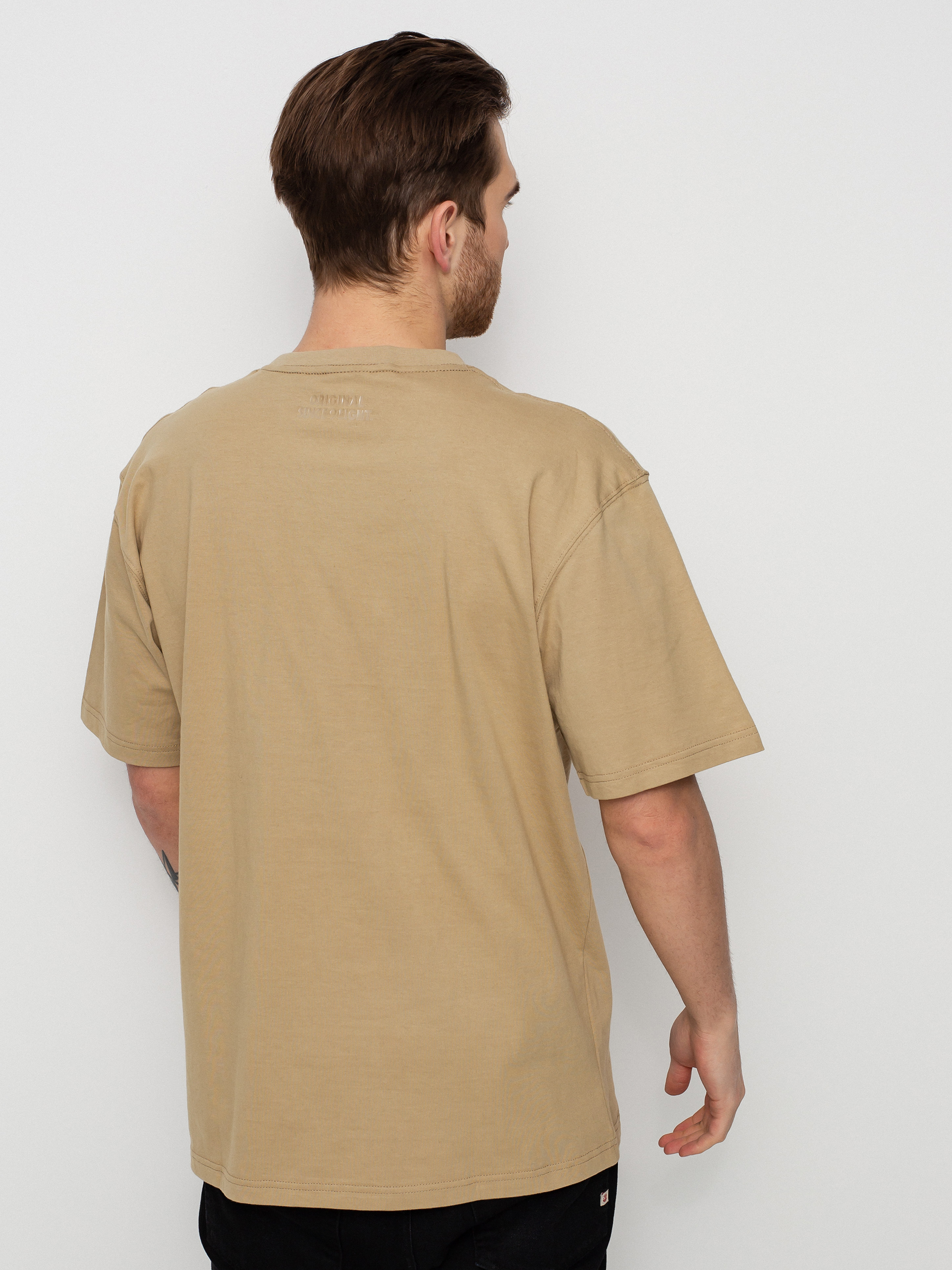 Tricou MassDnm Box Light (beige)