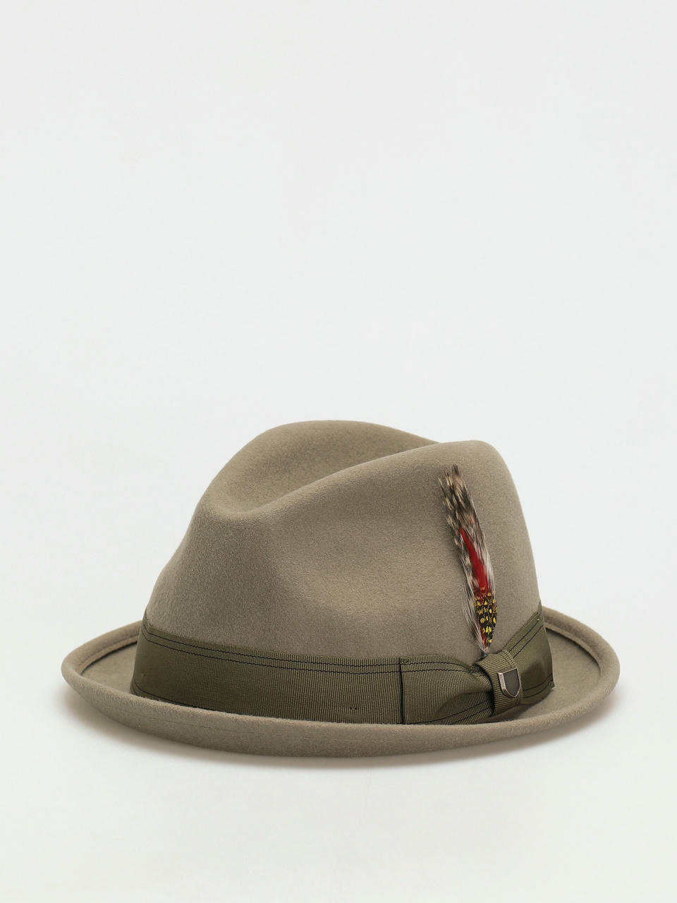 Pălărie Brixton Gain Fedora (mermaid/military olive)