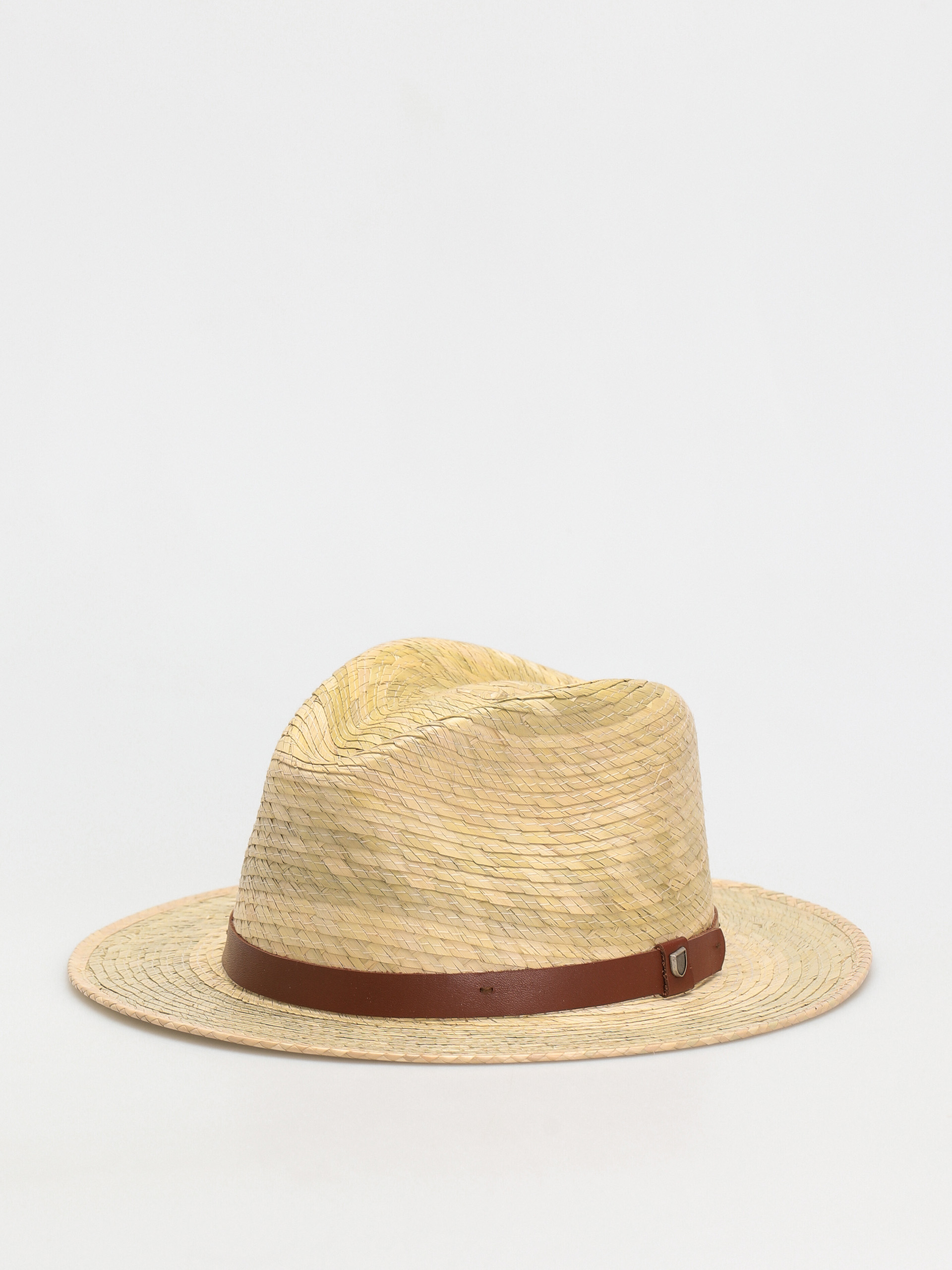 Pălărie Brixton Messer Straw Fedora (natural)
