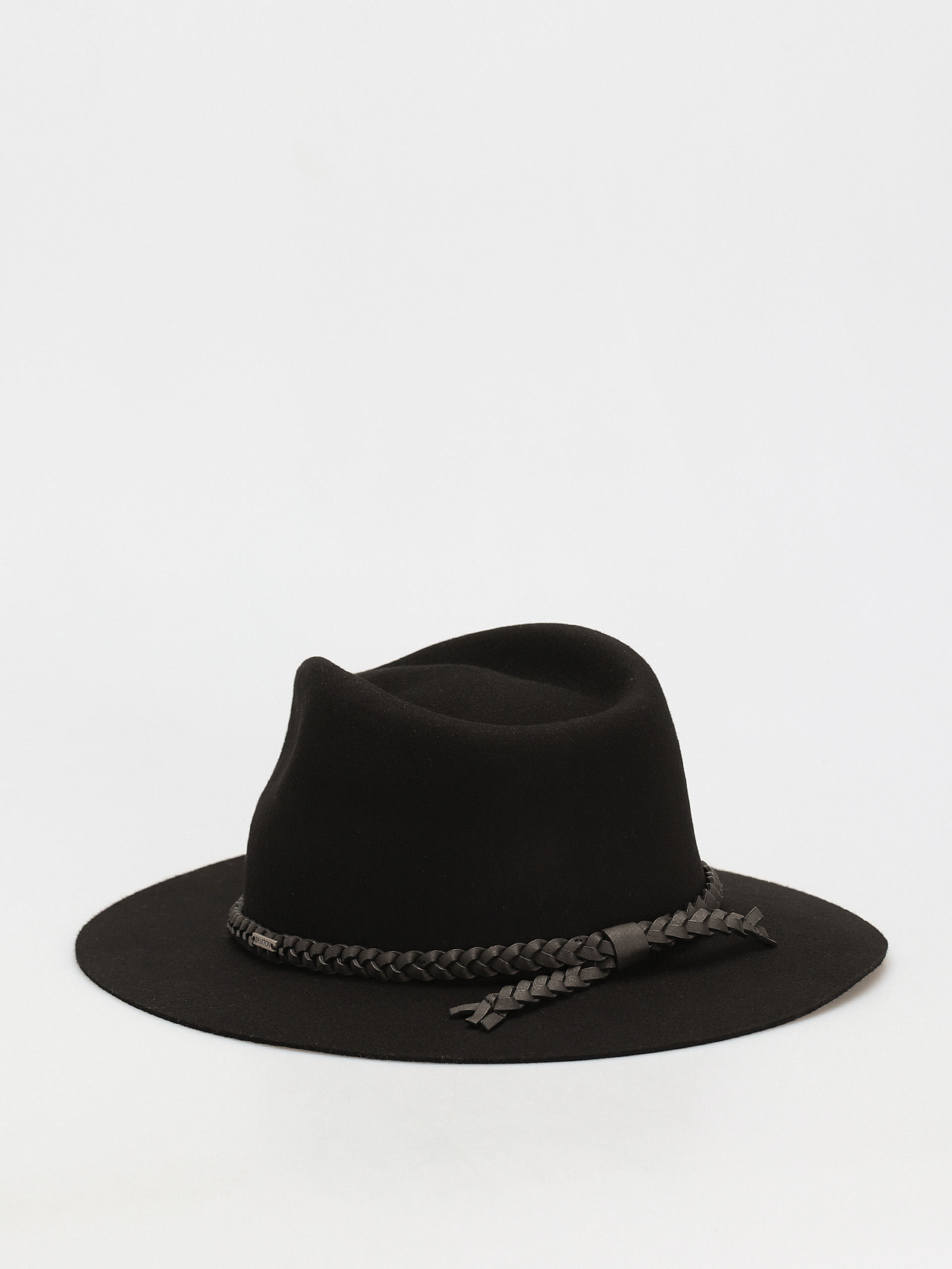 Pălărie Brixton Messer Western Fedora (black)