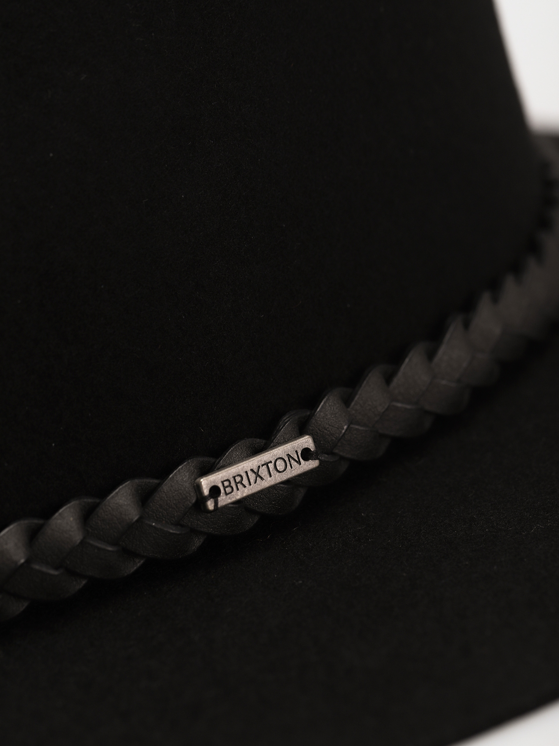 Pălărie Brixton Messer Western Fedora (black)