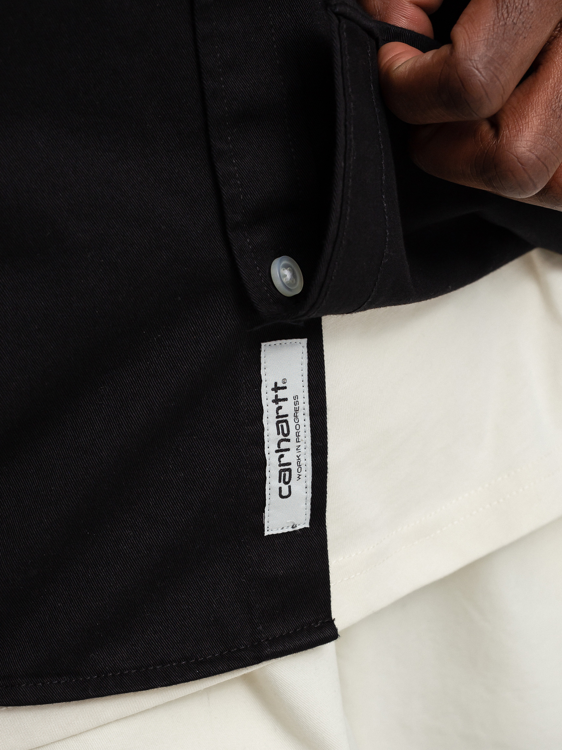 Cămașă Carhartt WIP Madison (black/white)