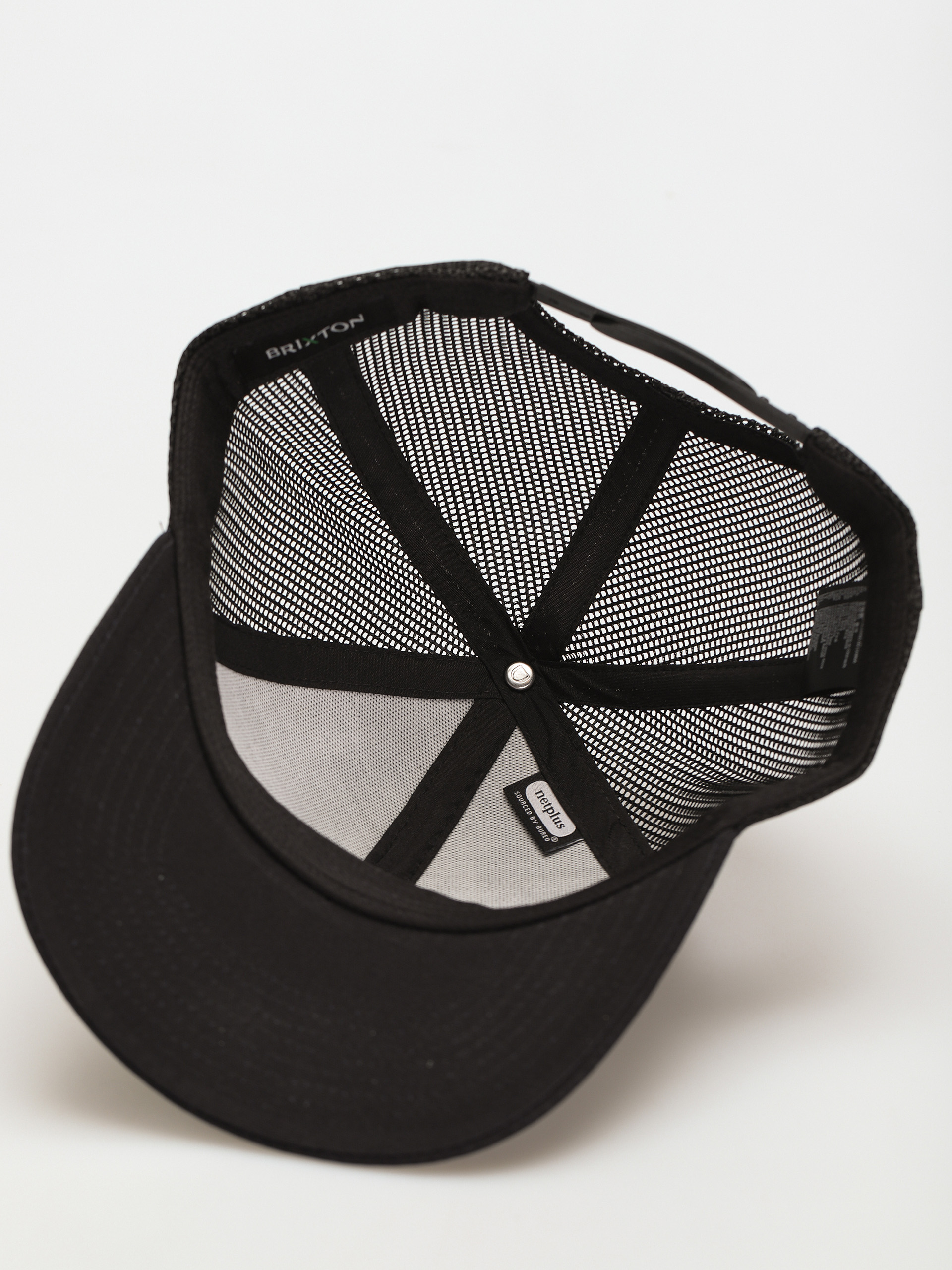 Șapcă Brixton Scoop X Mp Mesh Cap (black/black)