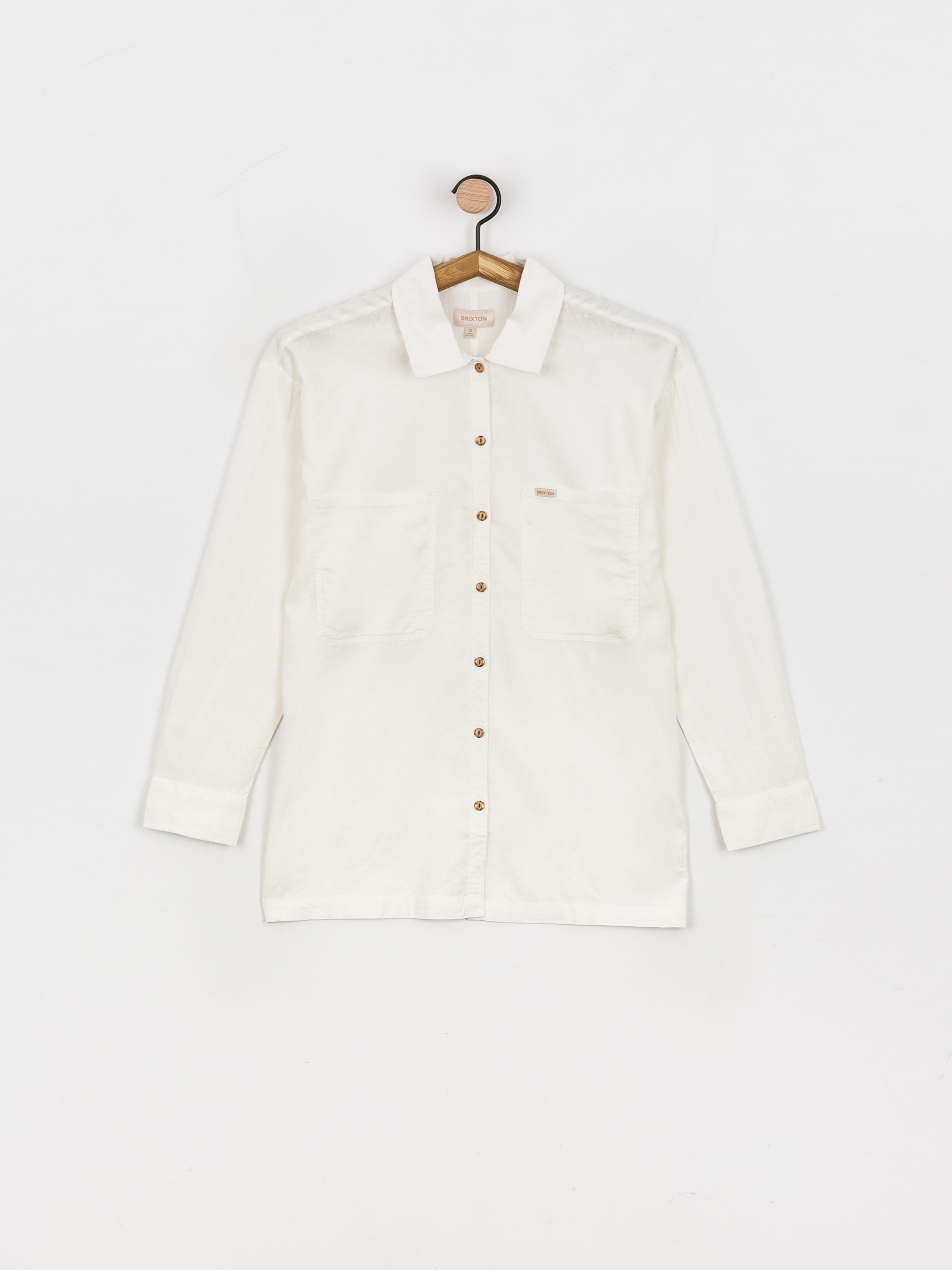 Cămașă Brixton Bowery Overshirt Wmn (white)