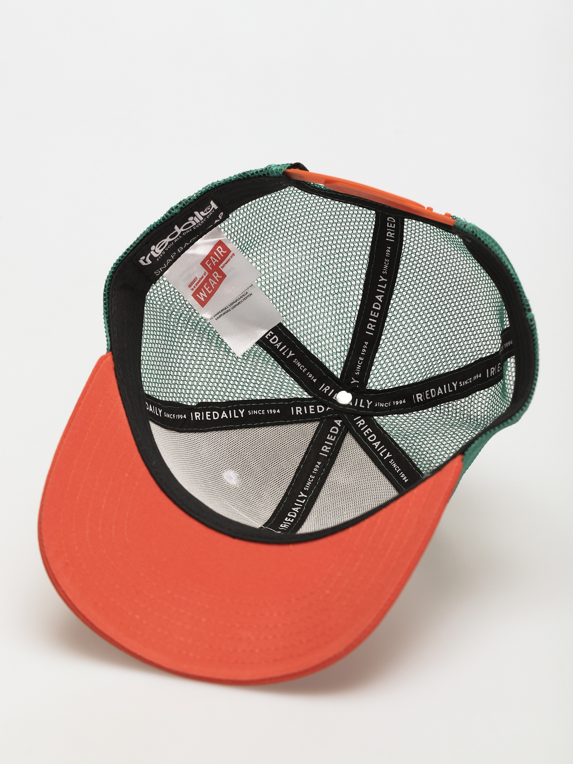 Șapcă Iriedaily Stonefinger (orange green)
