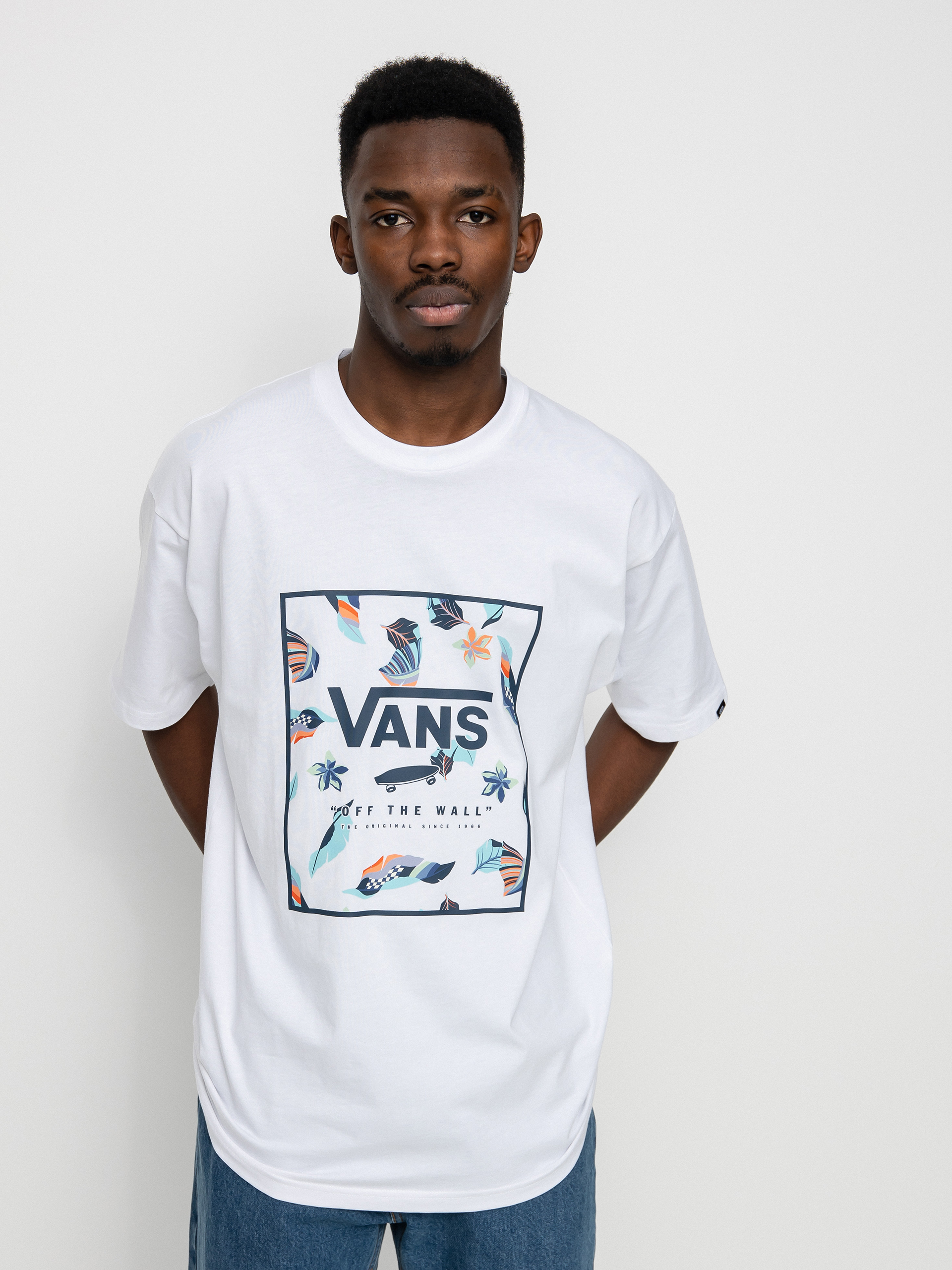 Tricou Vans Classic Print Box (white/lucid floral)