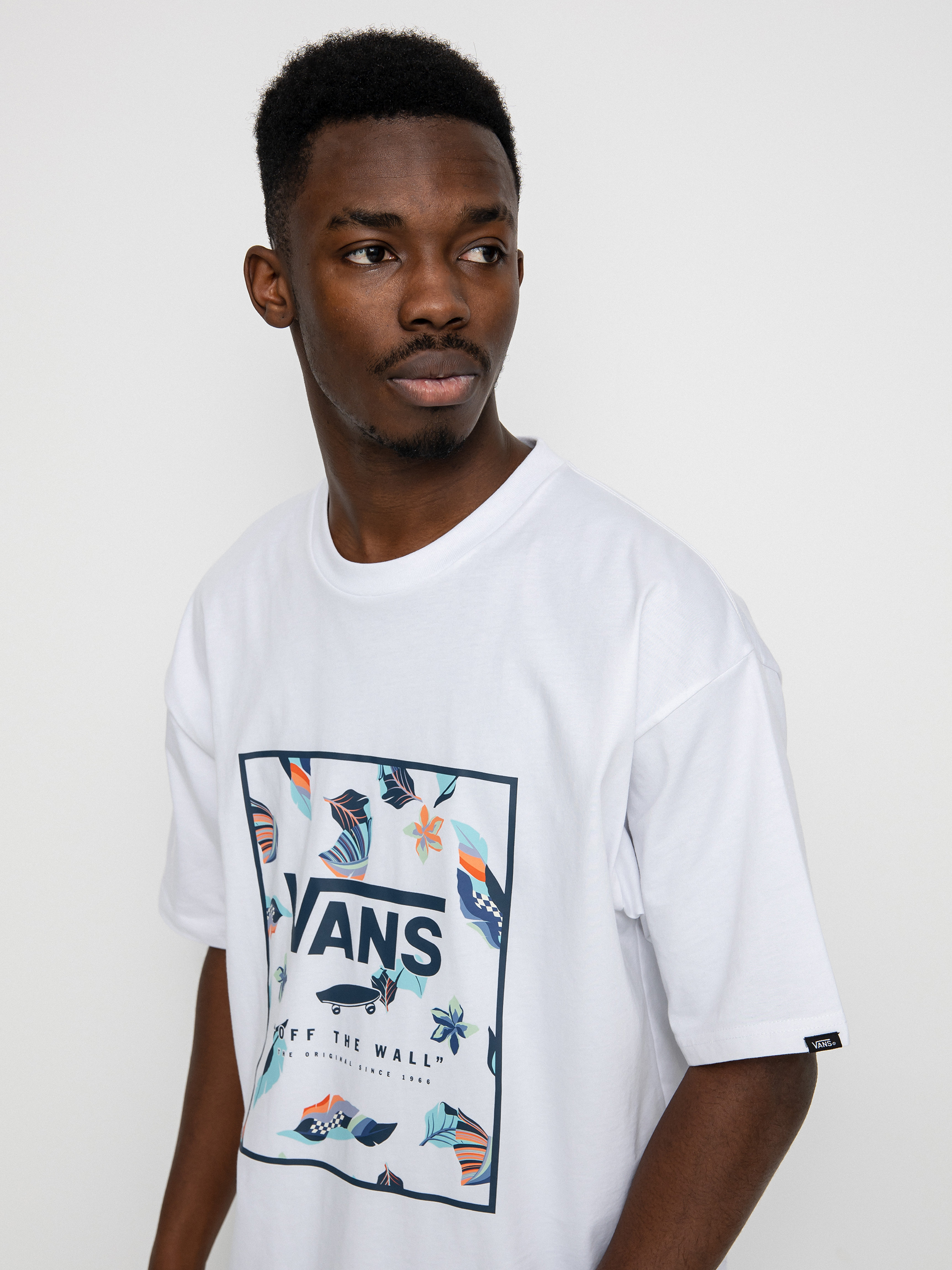 Tricou Vans Classic Print Box (white/lucid floral)