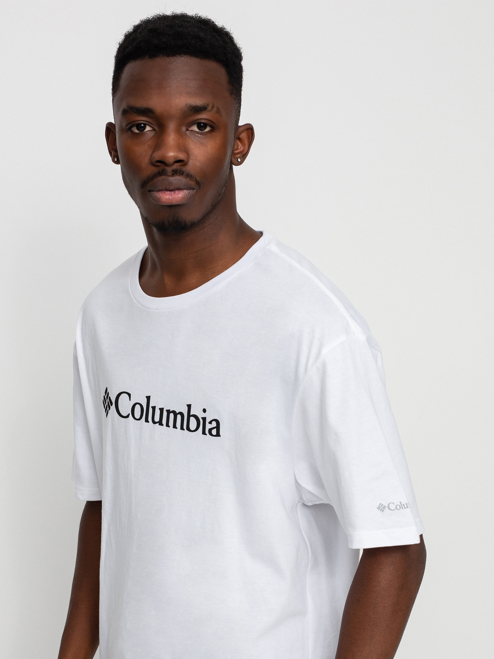 Tricou Columbia Basic Logo (white)