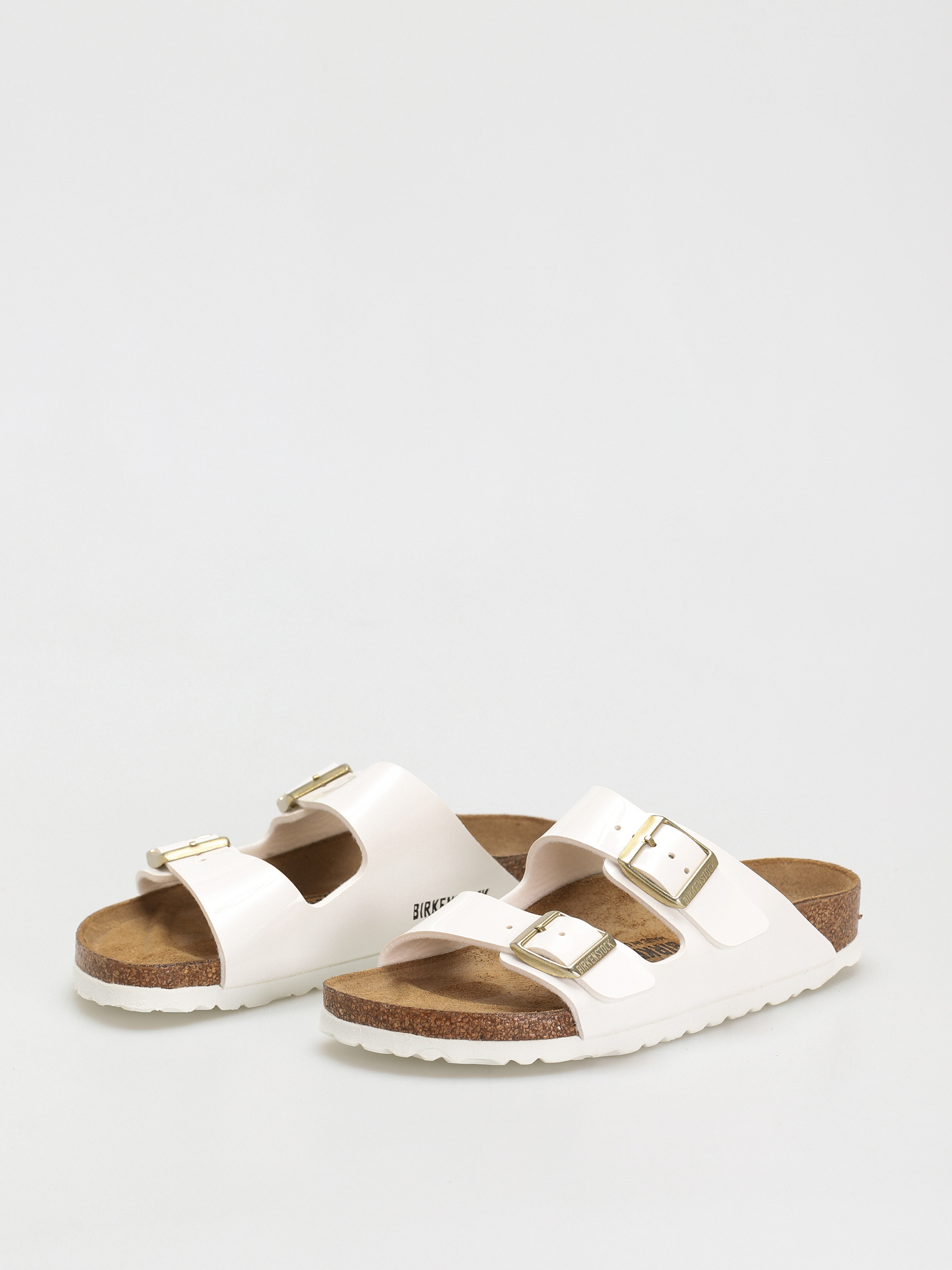 Klapki Birkenstock Arizona Narrow Wmn (patent white)