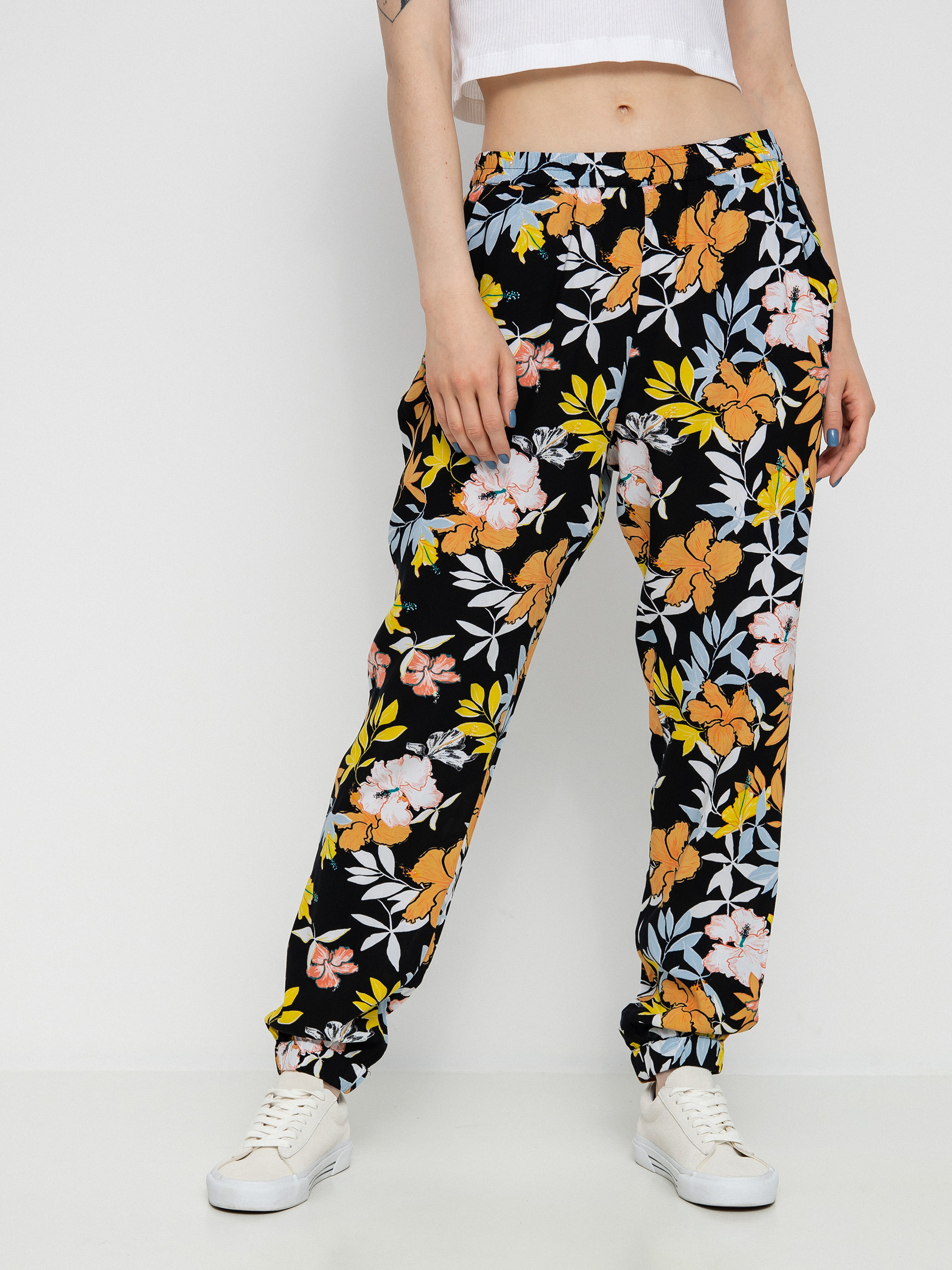 Pantaloni Roxy Pt Easy Peasy Wmn (anthracite s island vibes)
