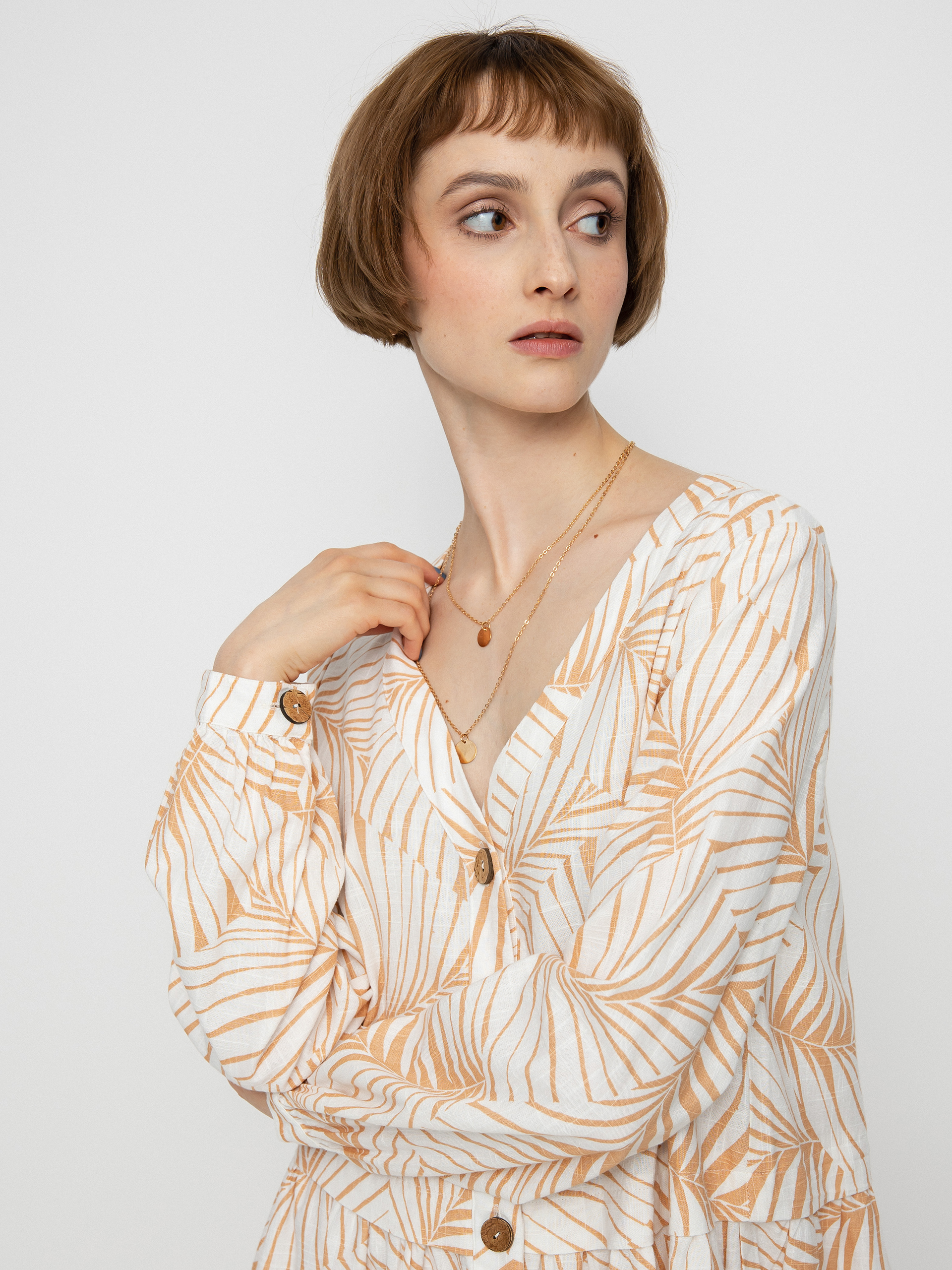 Fustă Roxy Wishing Girl Wmn (toast palm tree dreams)