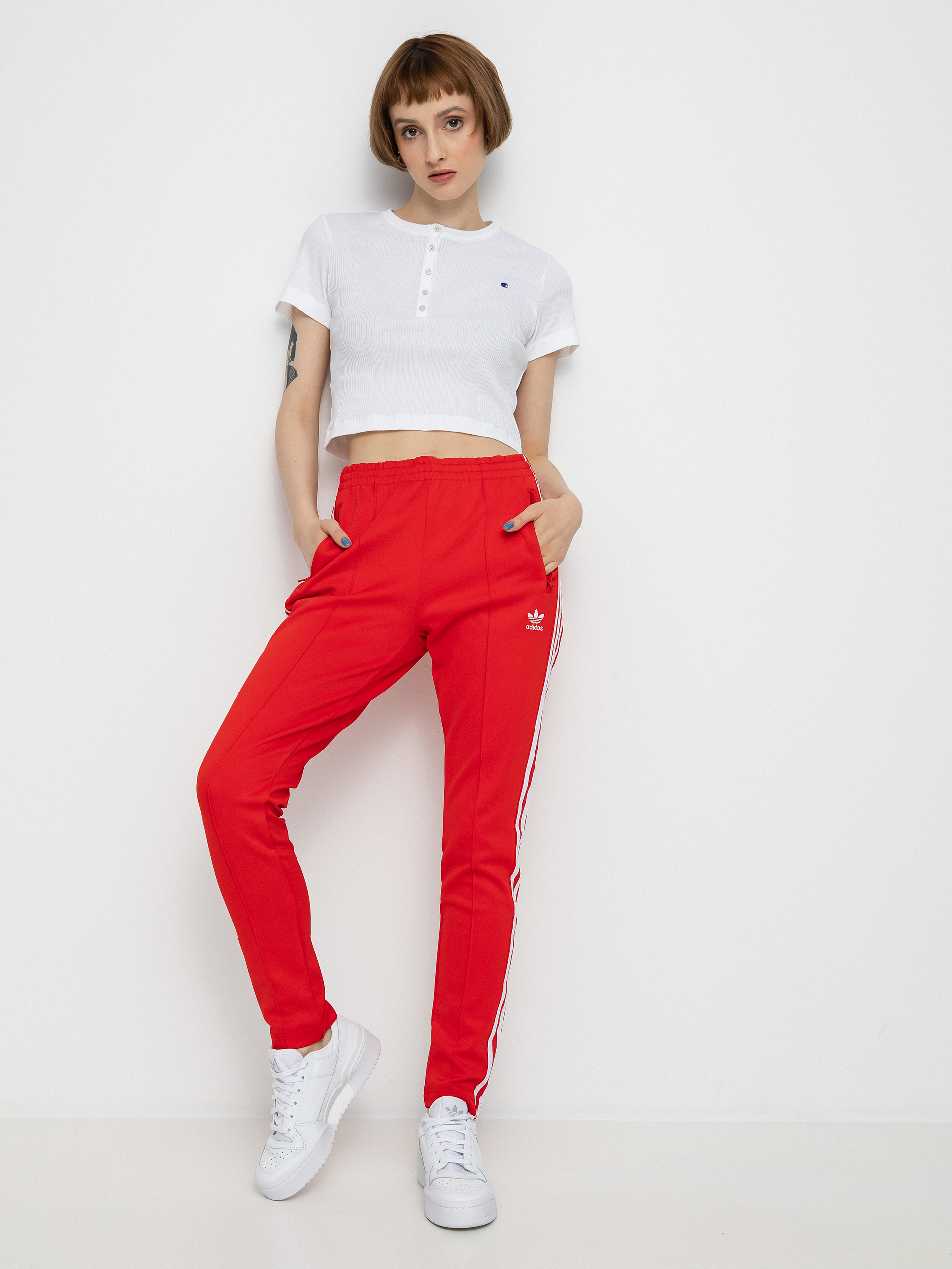 Tricou Champion Crewneck T-Shirt 115156 Wmn (wht)