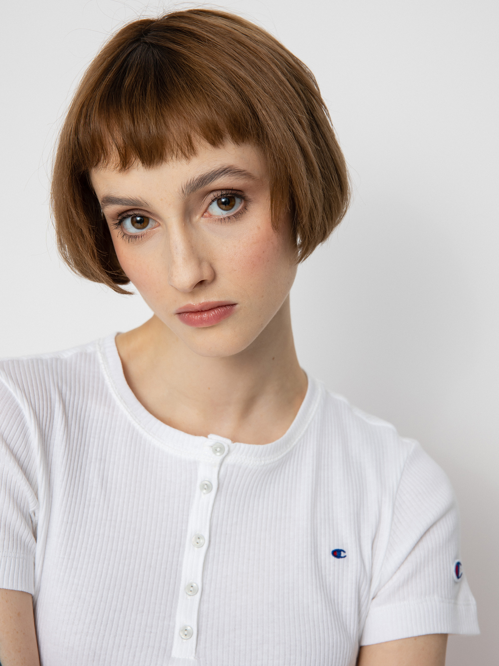 Tricou Champion Crewneck T-Shirt 115156 Wmn (wht)