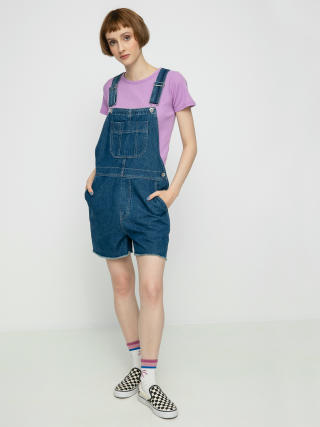 Șort Brixton Christina Short Overall Wmn (indigo rinse)