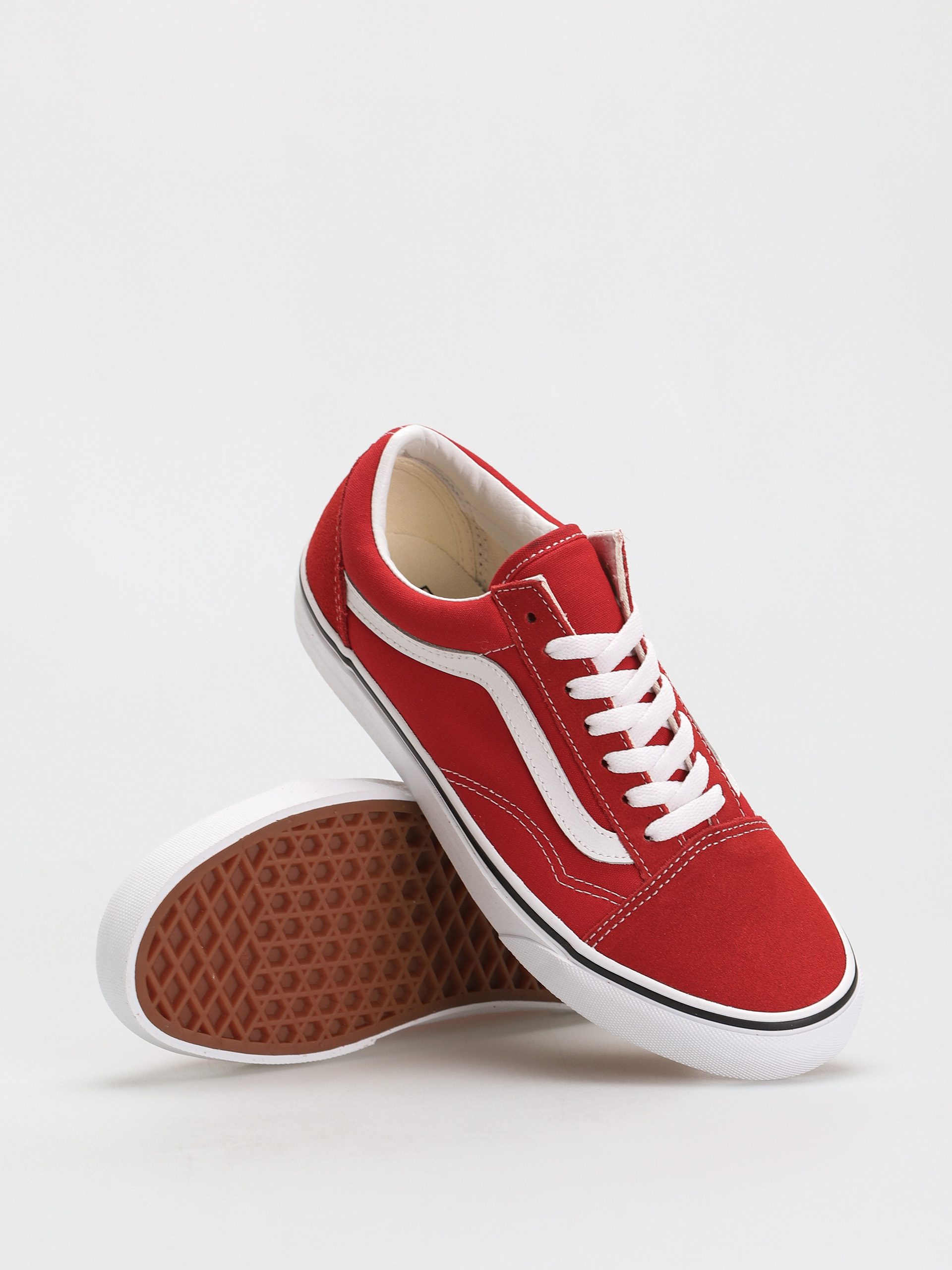 Pantofi Vans Old Skool (racing red/true white)