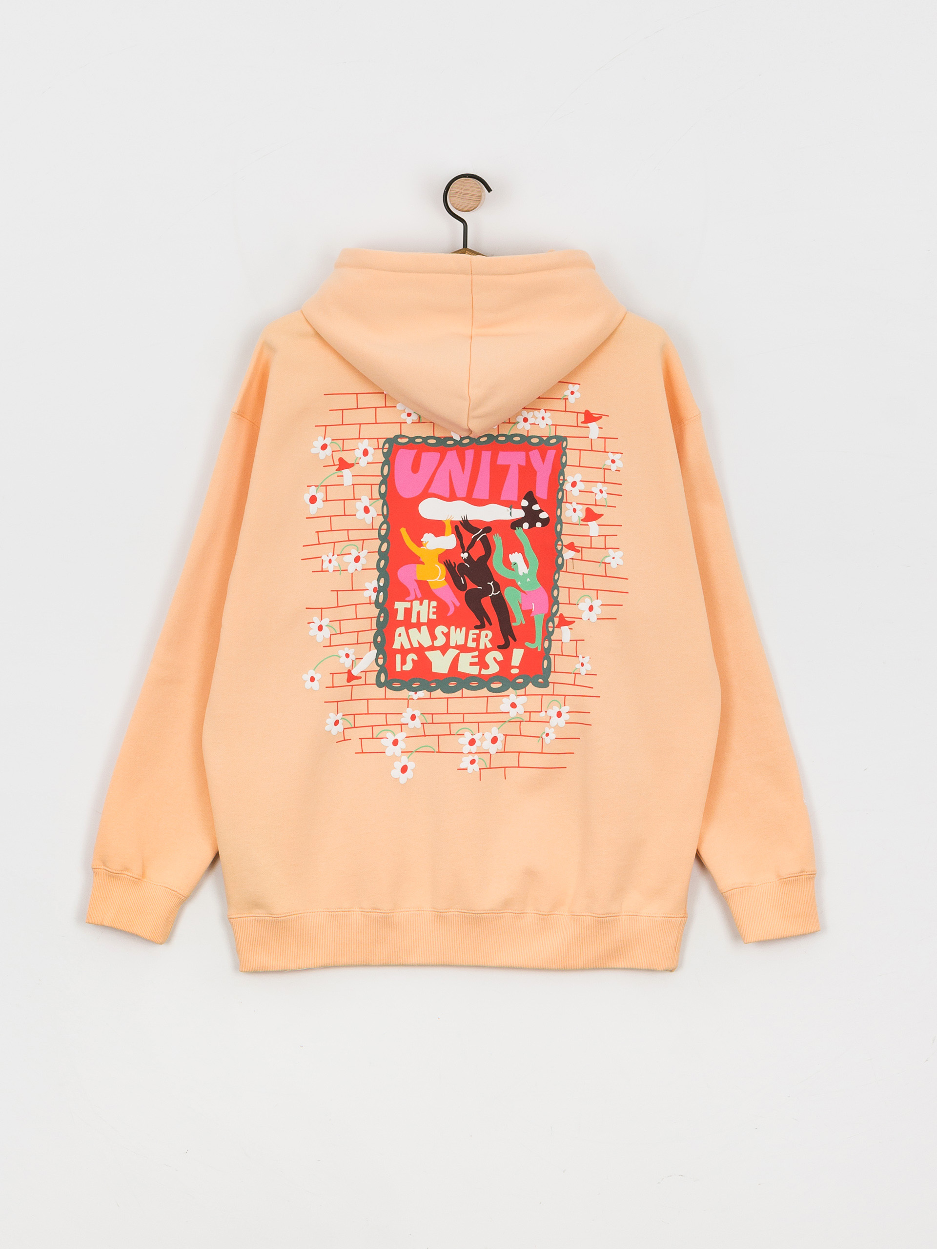 Hanorac cu glugă Volcom Egle Zvirblyte HD (cream blush)